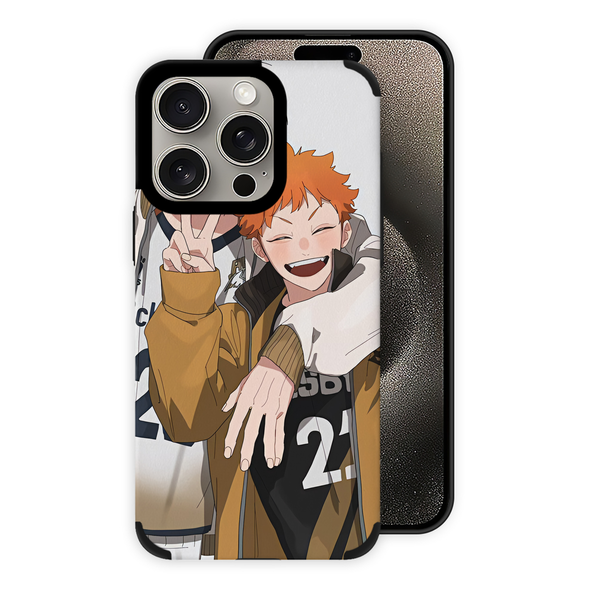 （画像用） ハイキュー!! Haikyu!! 【iPhone15ProMax対応】 PUレザー スマホケース 耐衝撃＆黄変防止