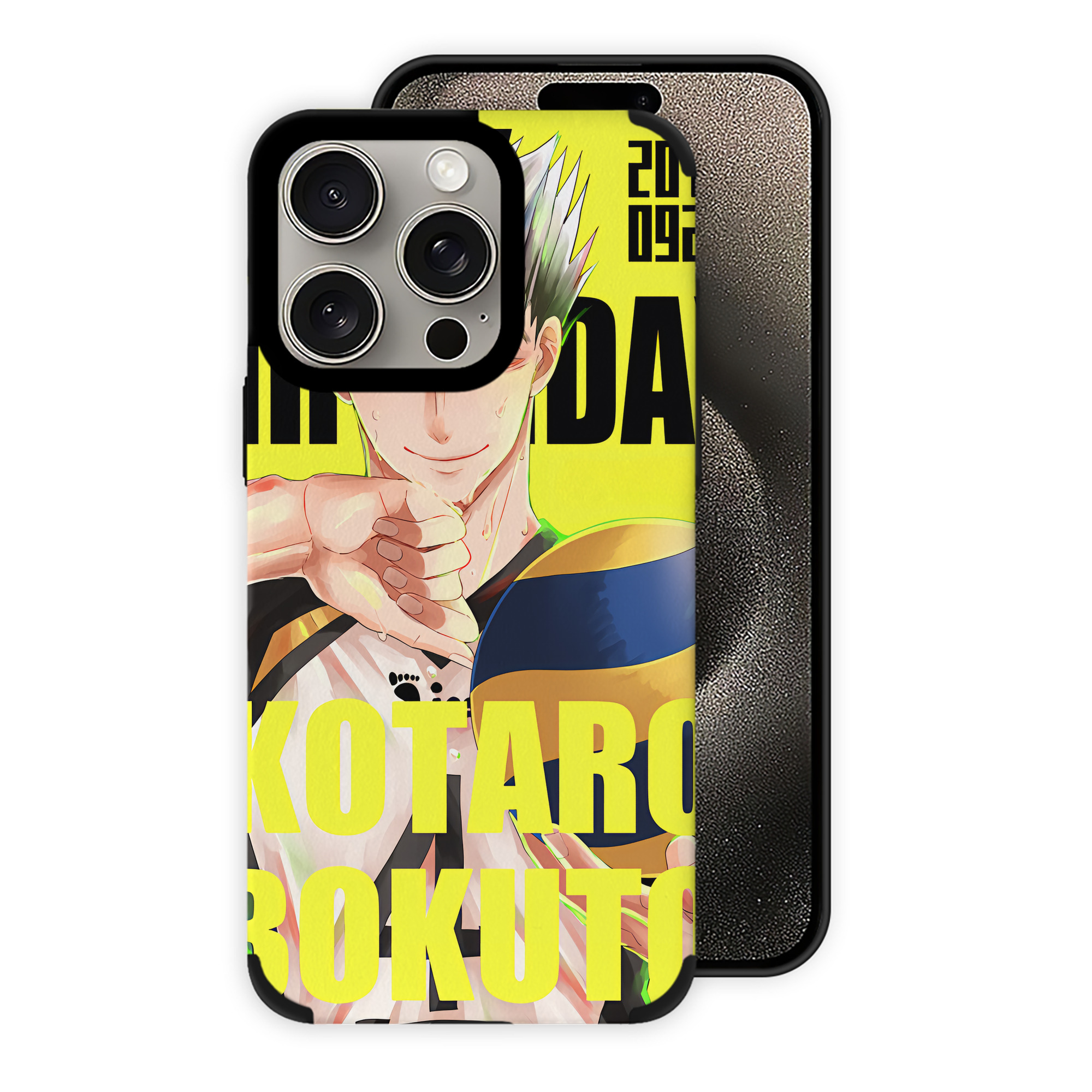 （画像用） ハイキュー!! Haikyu!! 【iPhone15ProMax対応】 PUレザー スマホケース 耐衝撃＆黄変防止
