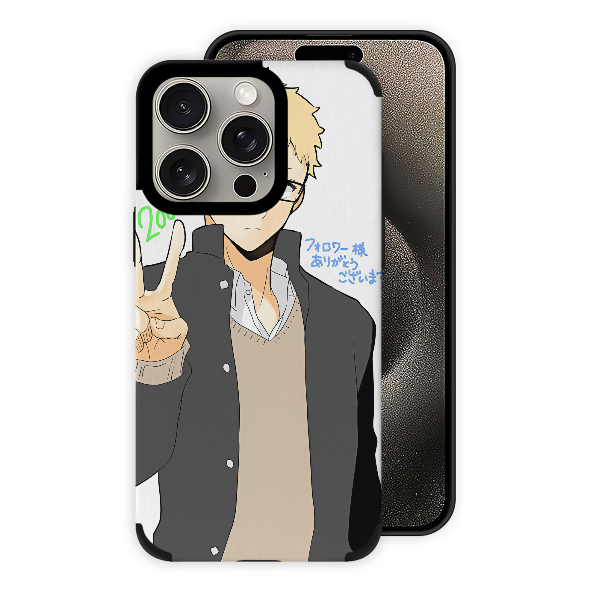 （画像用） ハイキュー!! Haikyu!! 【iPhone15ProMax対応】 PUレザー スマホケース 耐衝撃＆黄変防止