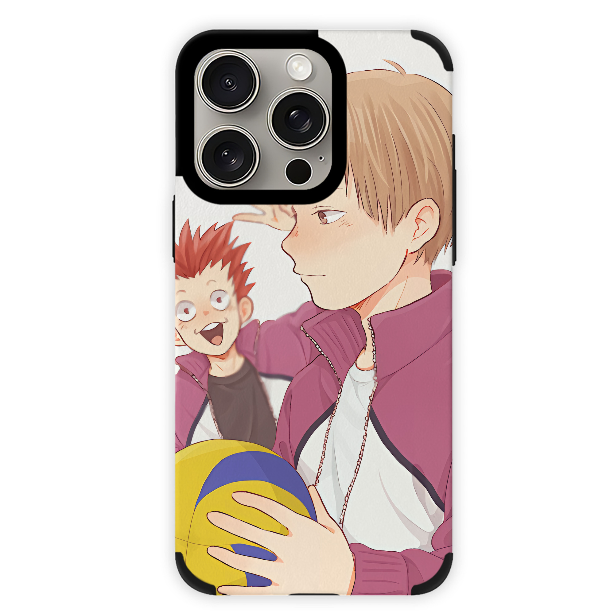 （画像用） ハイキュー!! Haikyu!! 【iPhone15ProMax対応】 PUレザー スマホケース 耐衝撃＆黄変防止
