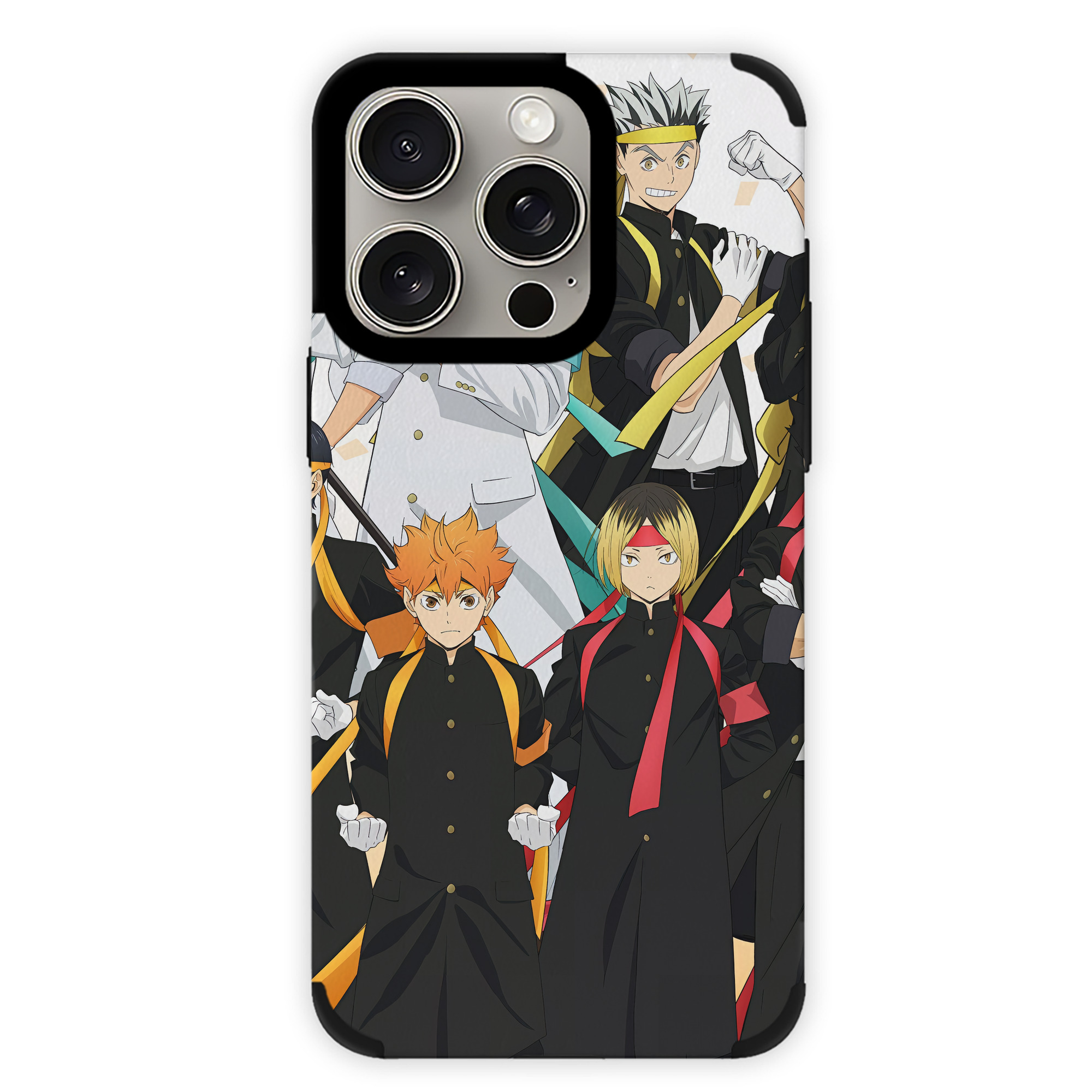 （画像用） ハイキュー!! Haikyu!! 【iPhone15ProMax対応】 PUレザー スマホケース 耐衝撃＆黄変防止