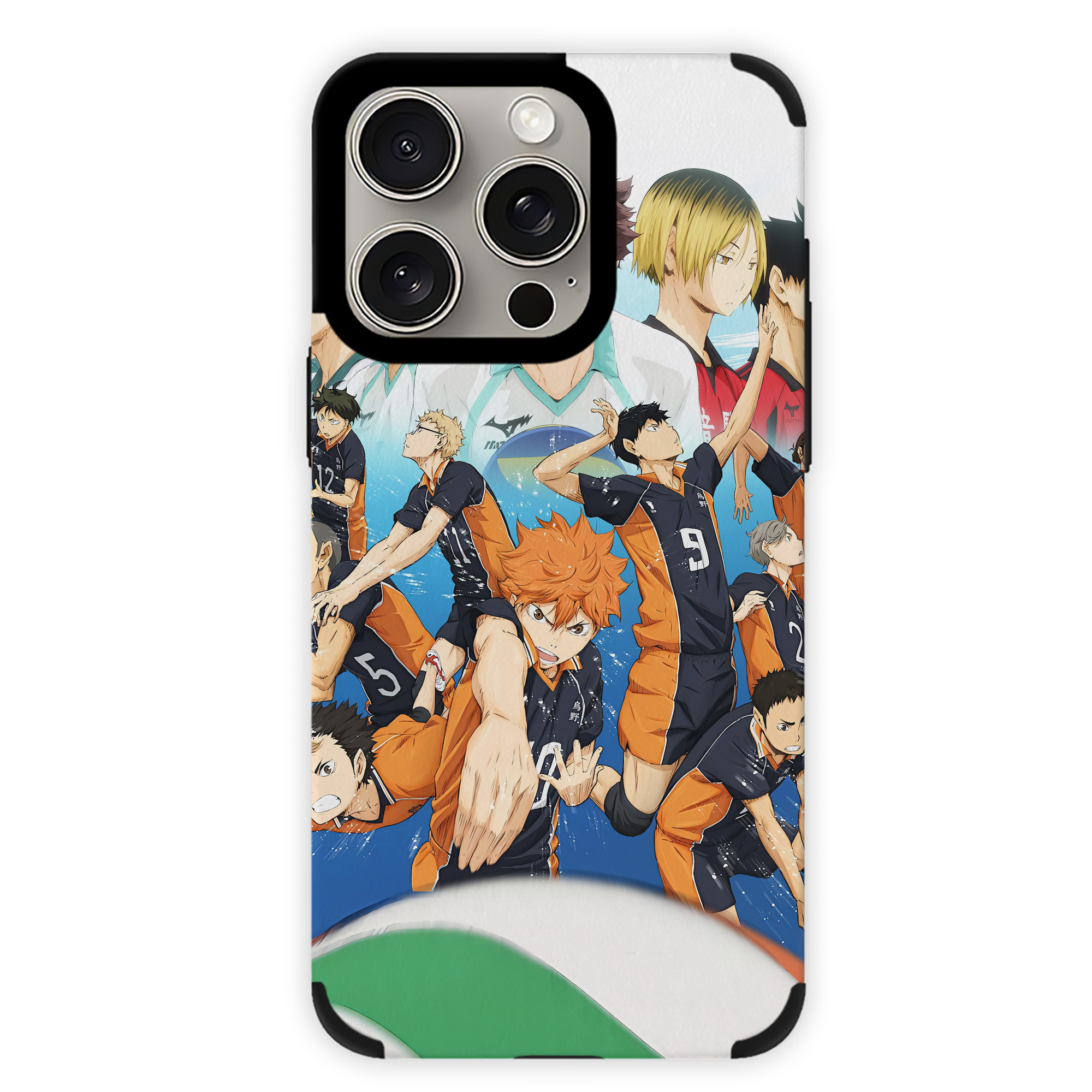 （画像用） ハイキュー!! Haikyu!! 【iPhone15ProMax対応】 PUレザー スマホケース 耐衝撃＆黄変防止
