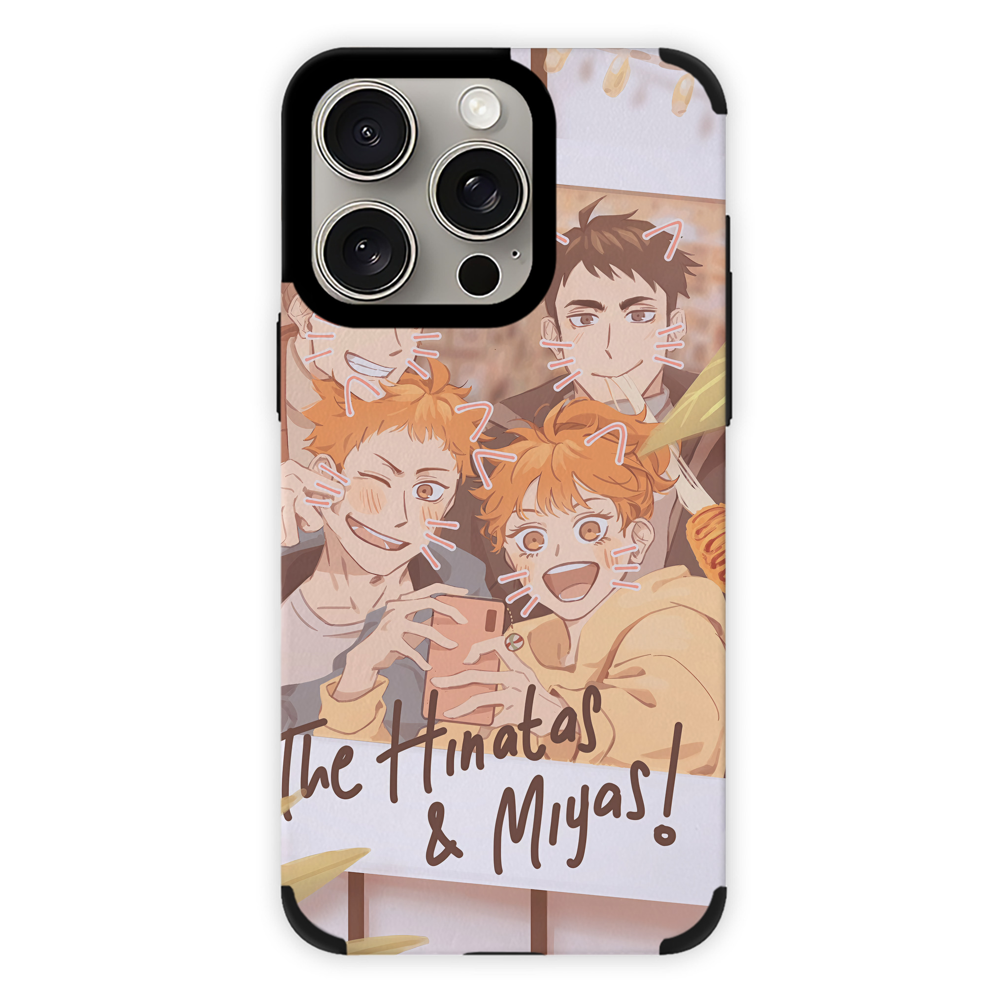 （画像用） ハイキュー!! Haikyu!! 【iPhone15ProMax対応】 PUレザー スマホケース 耐衝撃＆黄変防止