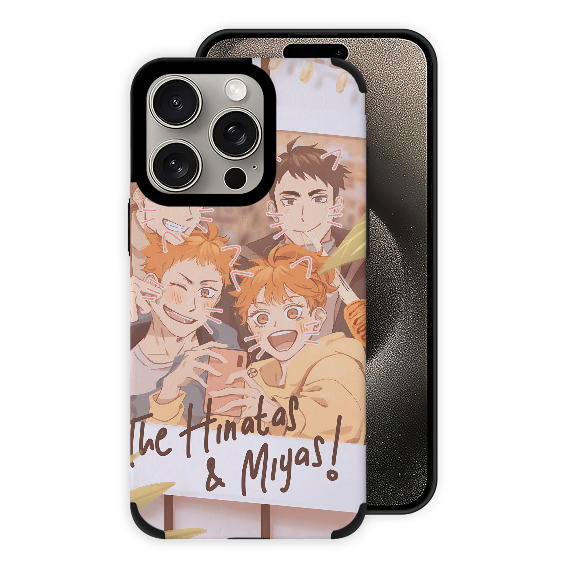 （画像用） ハイキュー!! Haikyu!! 【iPhone15ProMax対応】 PUレザー スマホケース 耐衝撃＆黄変防止