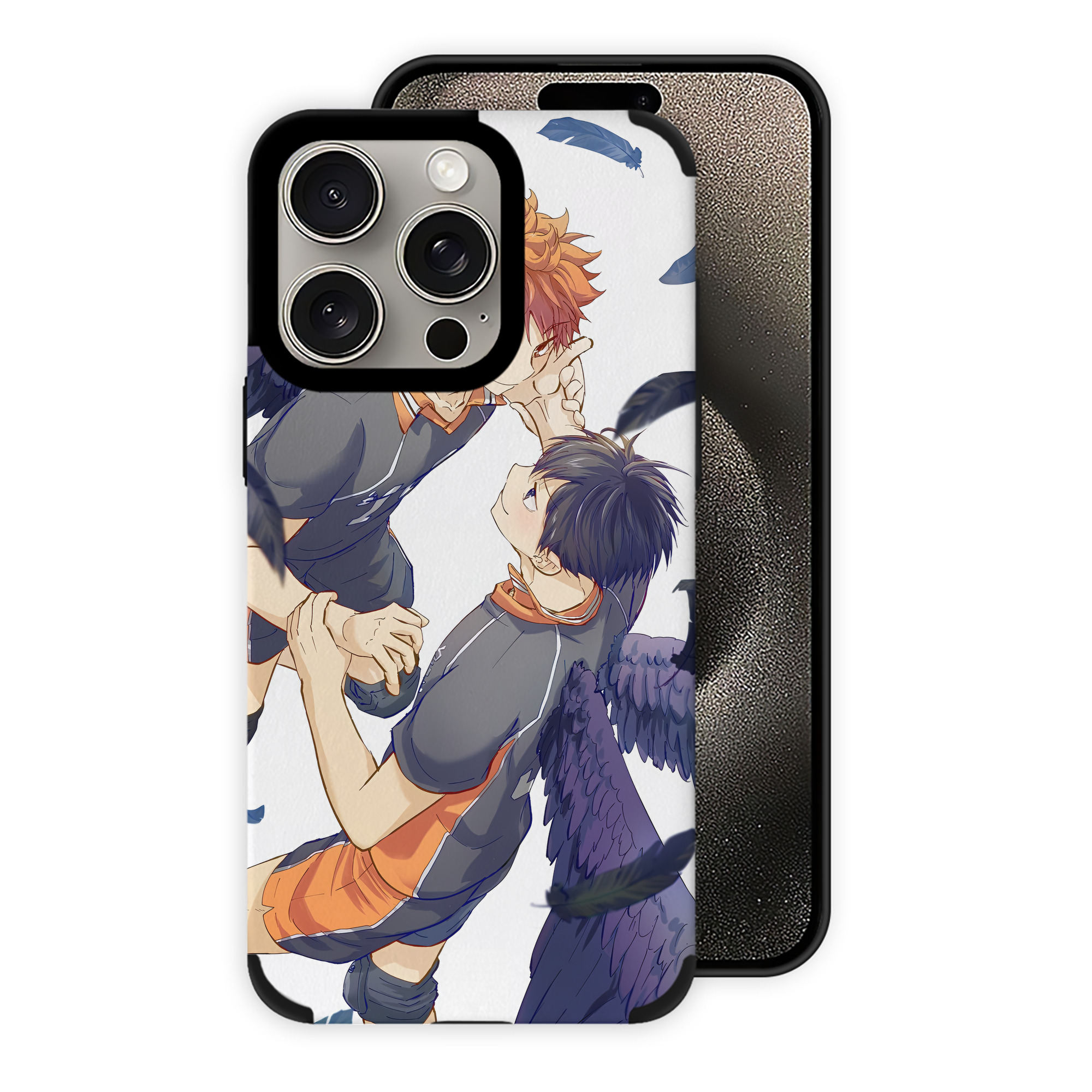 （画像用） ハイキュー!! Haikyu!! 【iPhone15ProMax対応】 PUレザー スマホケース 耐衝撃＆黄変防止