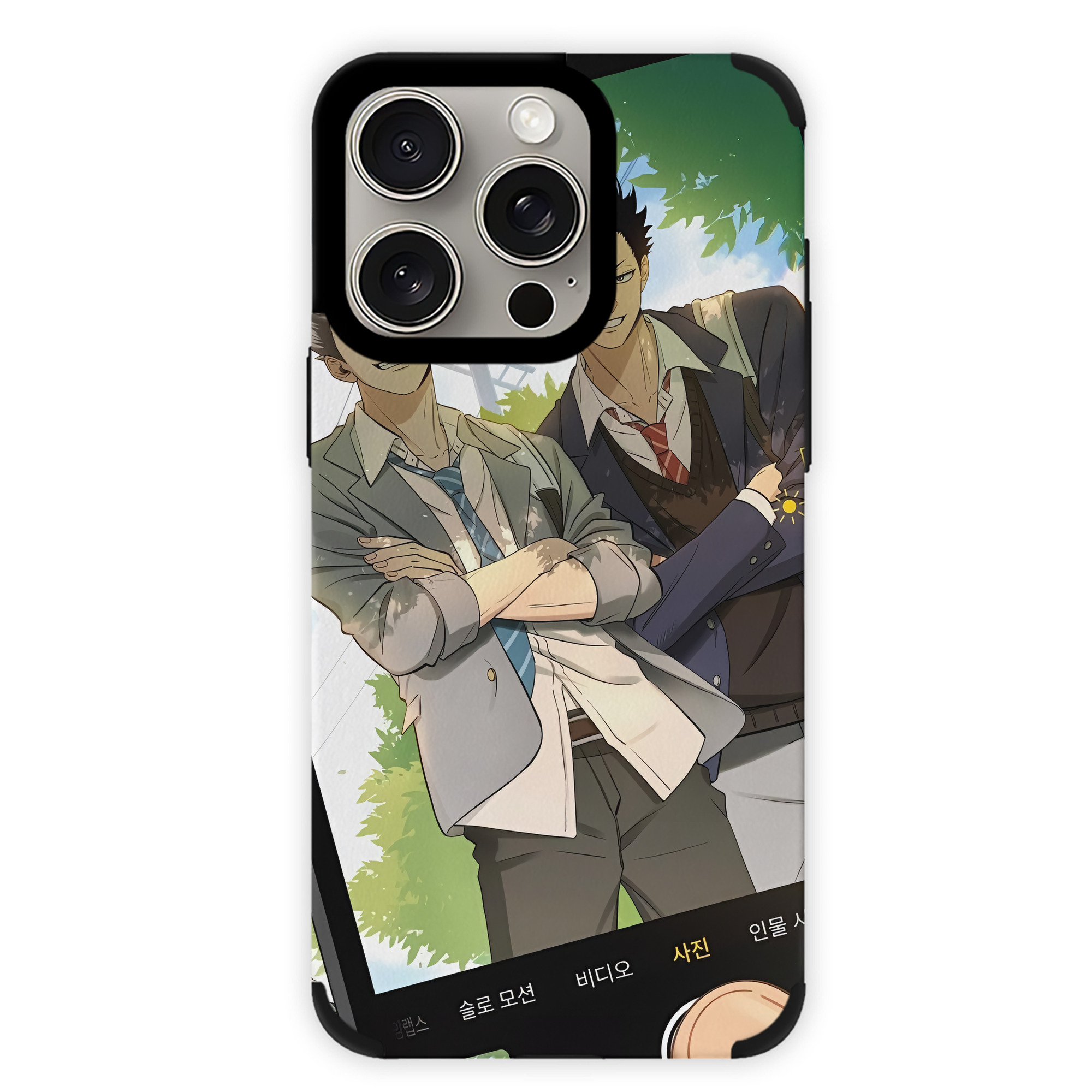 （画像用） ハイキュー!! Haikyu!! 【iPhone15ProMax対応】 PUレザー スマホケース 耐衝撃＆黄変防止
