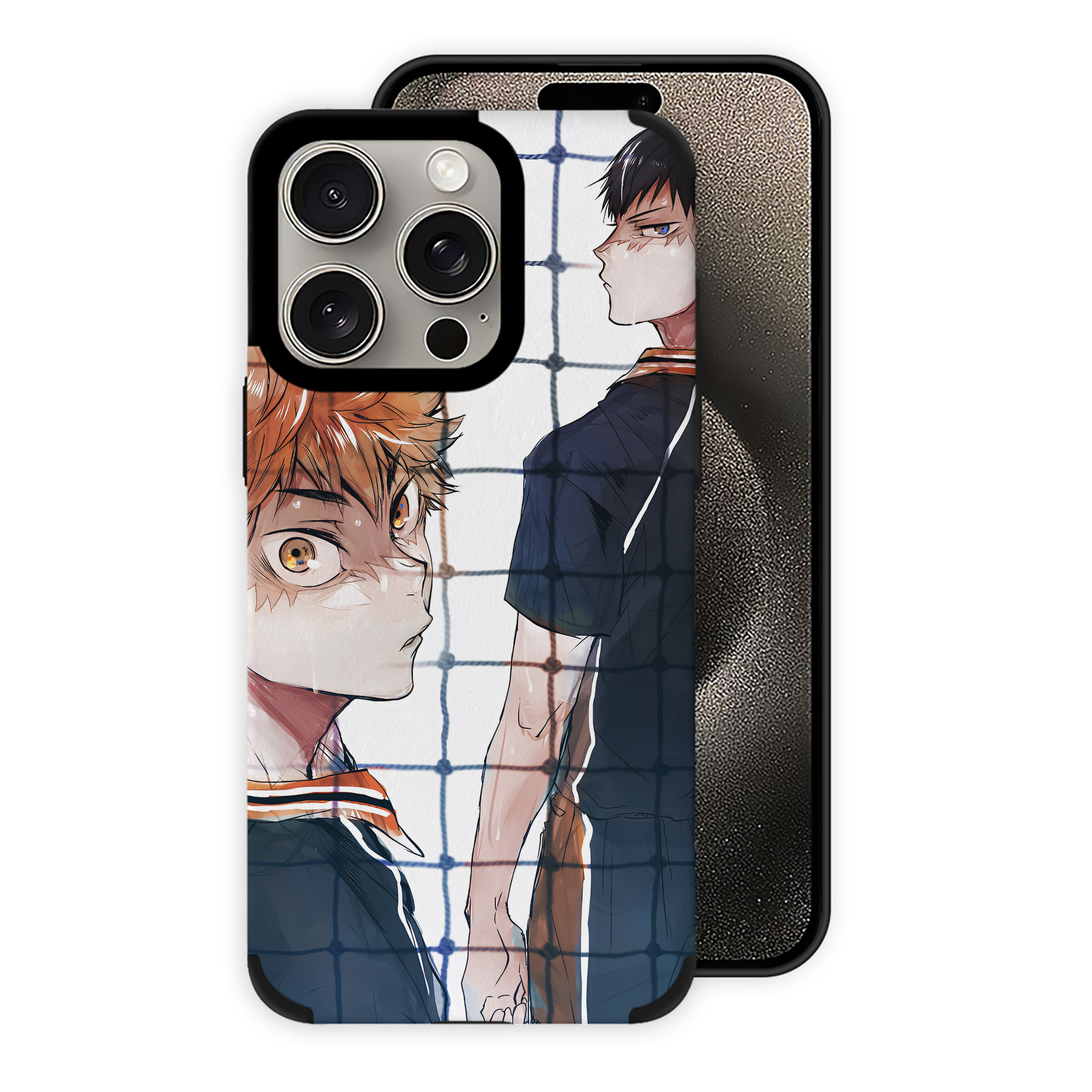 （画像用） ハイキュー!! Haikyu!! 【iPhone15ProMax対応】 PUレザー スマホケース 耐衝撃＆黄変防止