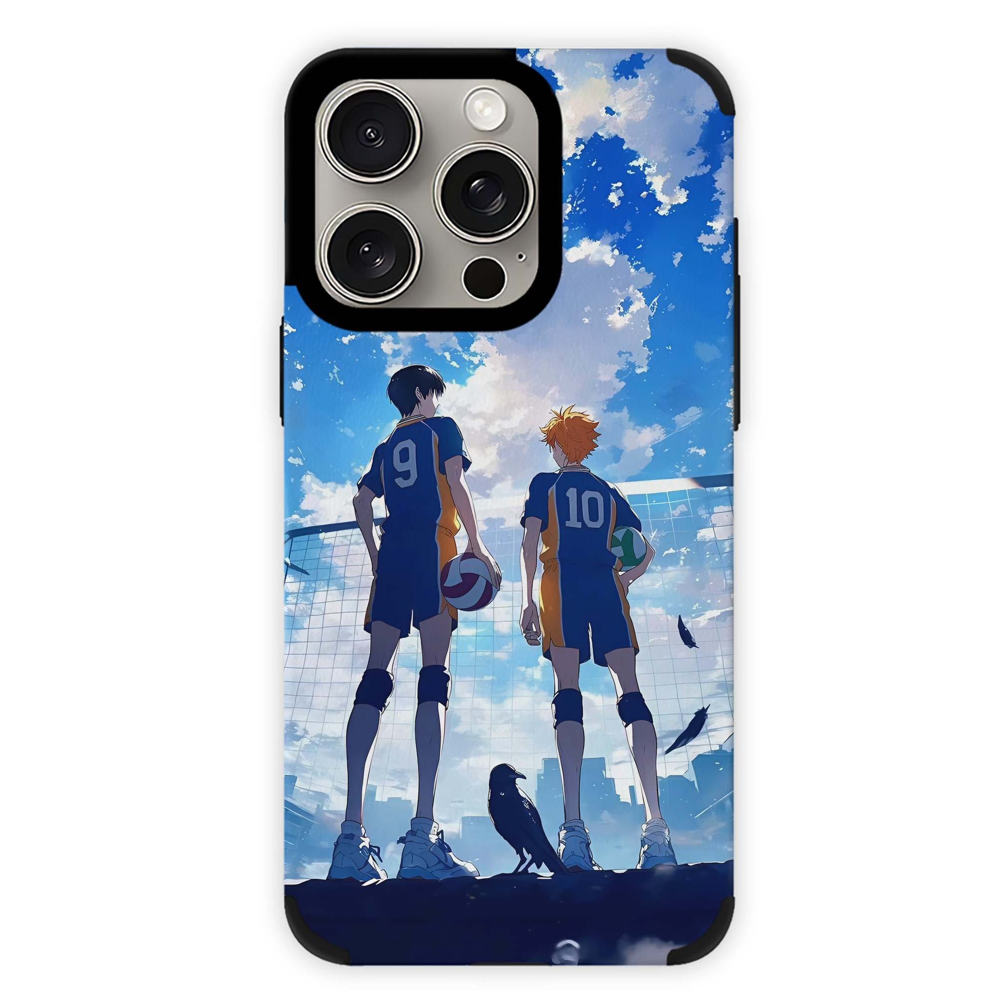 （画像用） ハイキュー!! Haikyu!! 【iPhone15ProMax対応】 PUレザー スマホケース 耐衝撃＆黄変防止