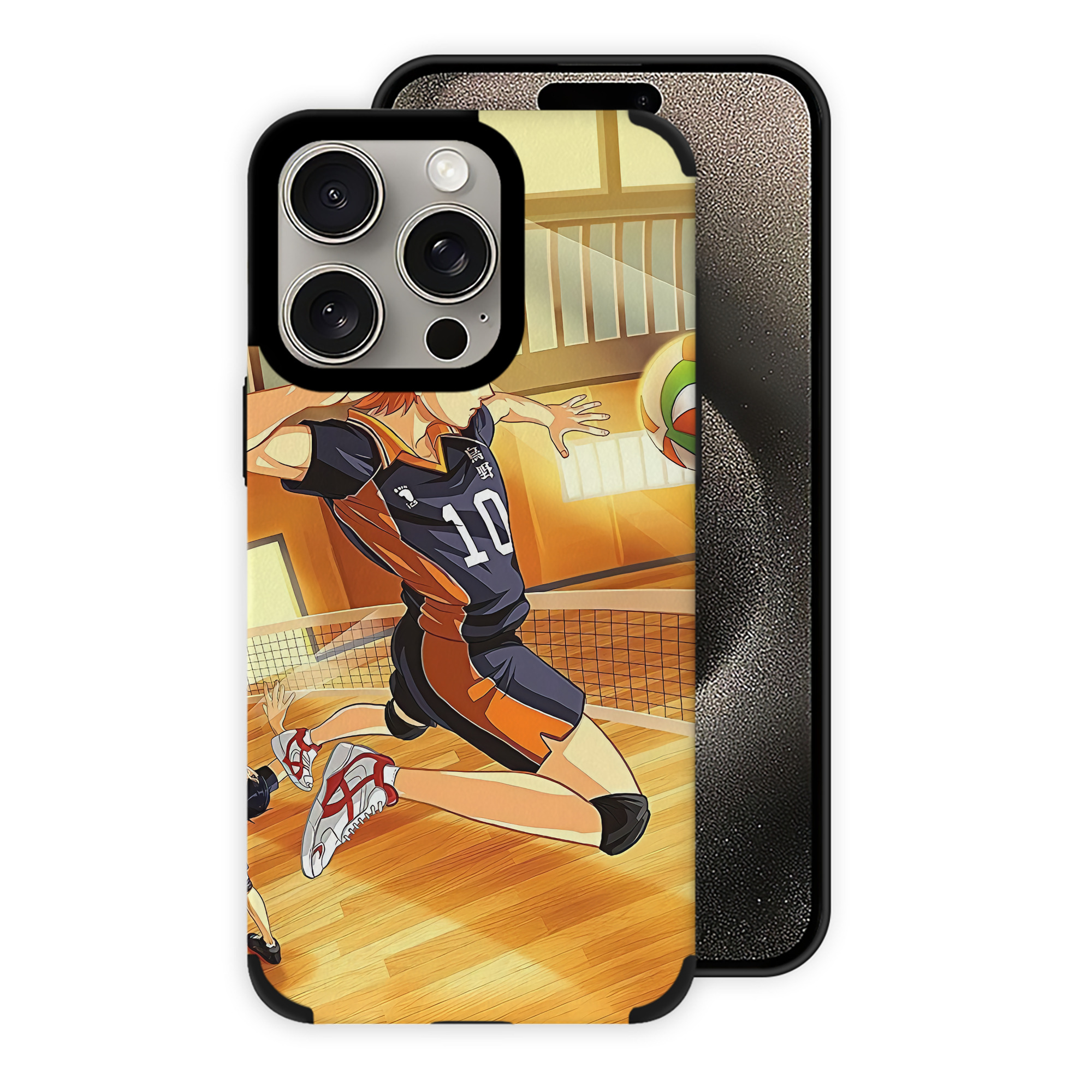 （画像用） ハイキュー!! Haikyu!! 【iPhone15ProMax対応】 PUレザー スマホケース 耐衝撃＆黄変防止