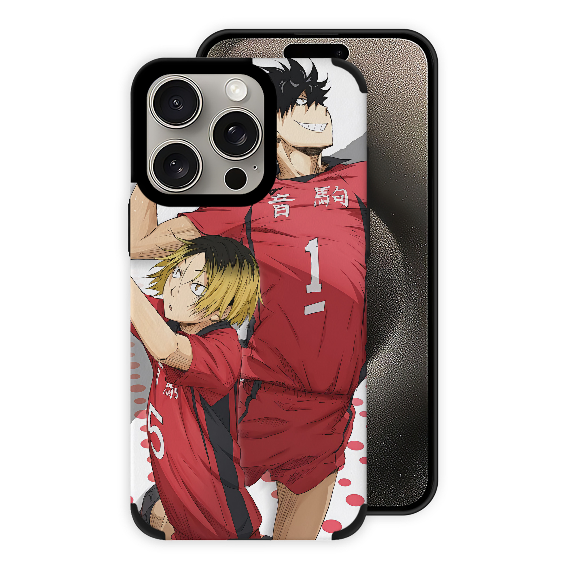 （画像用） ハイキュー!! Haikyu!! 【iPhone15ProMax対応】 PUレザー スマホケース 耐衝撃＆黄変防止