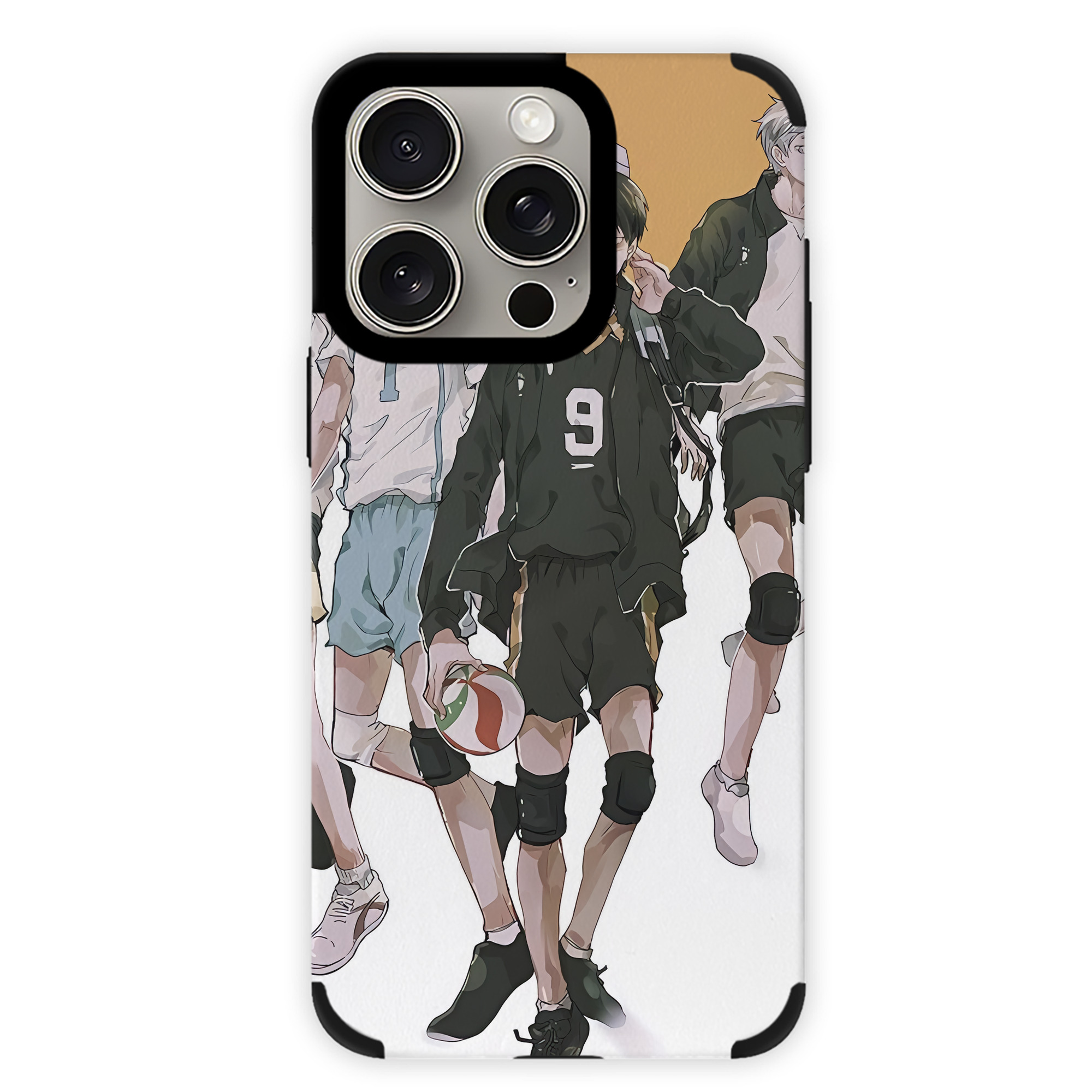 （画像用） ハイキュー!! Haikyu!! 【iPhone15ProMax対応】 PUレザー スマホケース 耐衝撃＆黄変防止