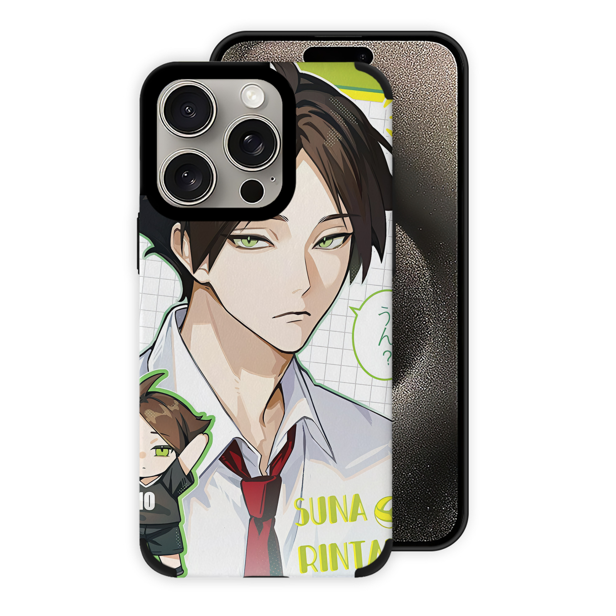 （画像用） ハイキュー!! Haikyu!! 【iPhone15ProMax対応】 PUレザー スマホケース 耐衝撃＆黄変防止