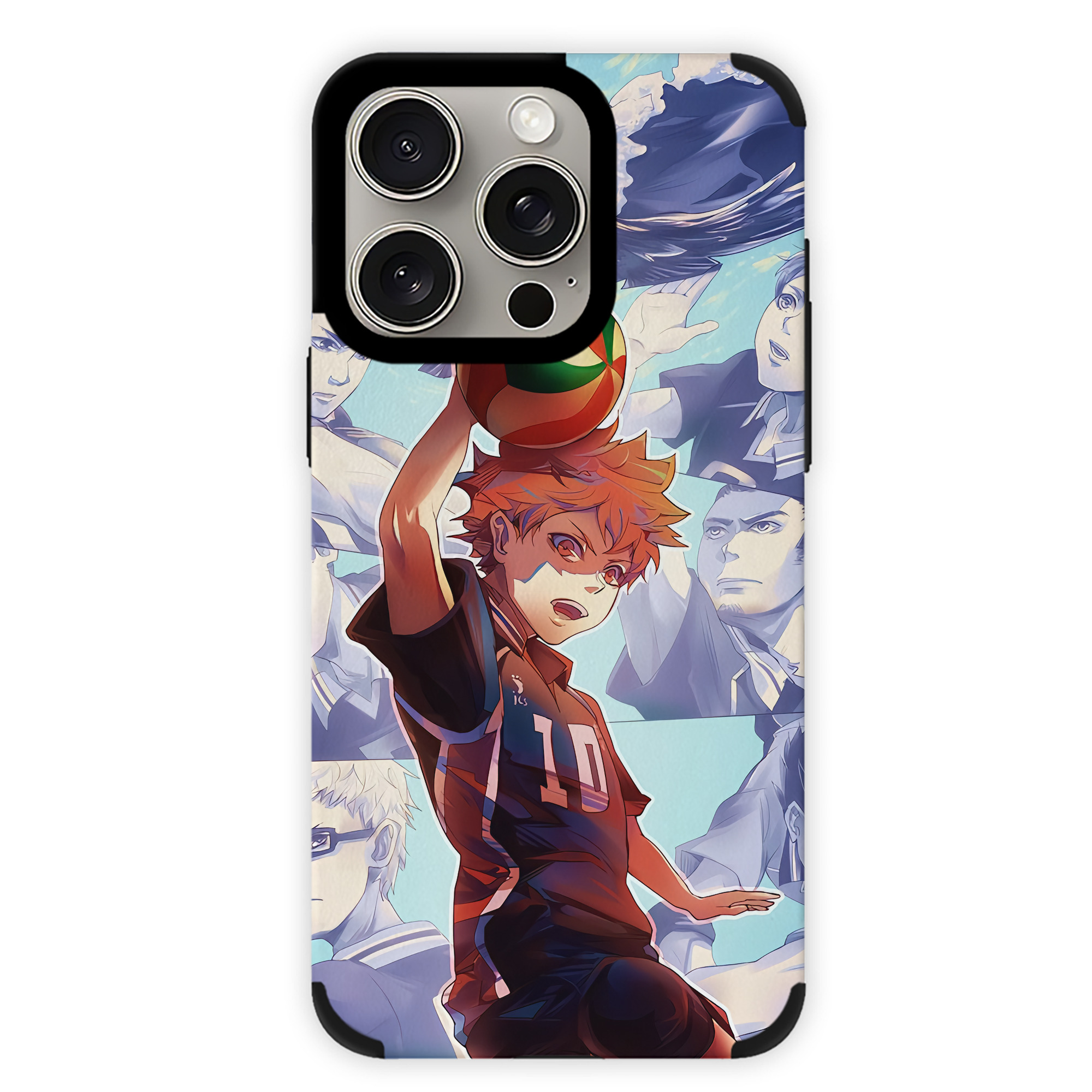 （画像用） ハイキュー!! Haikyu!! 【iPhone15ProMax対応】 PUレザー スマホケース 耐衝撃＆黄変防止