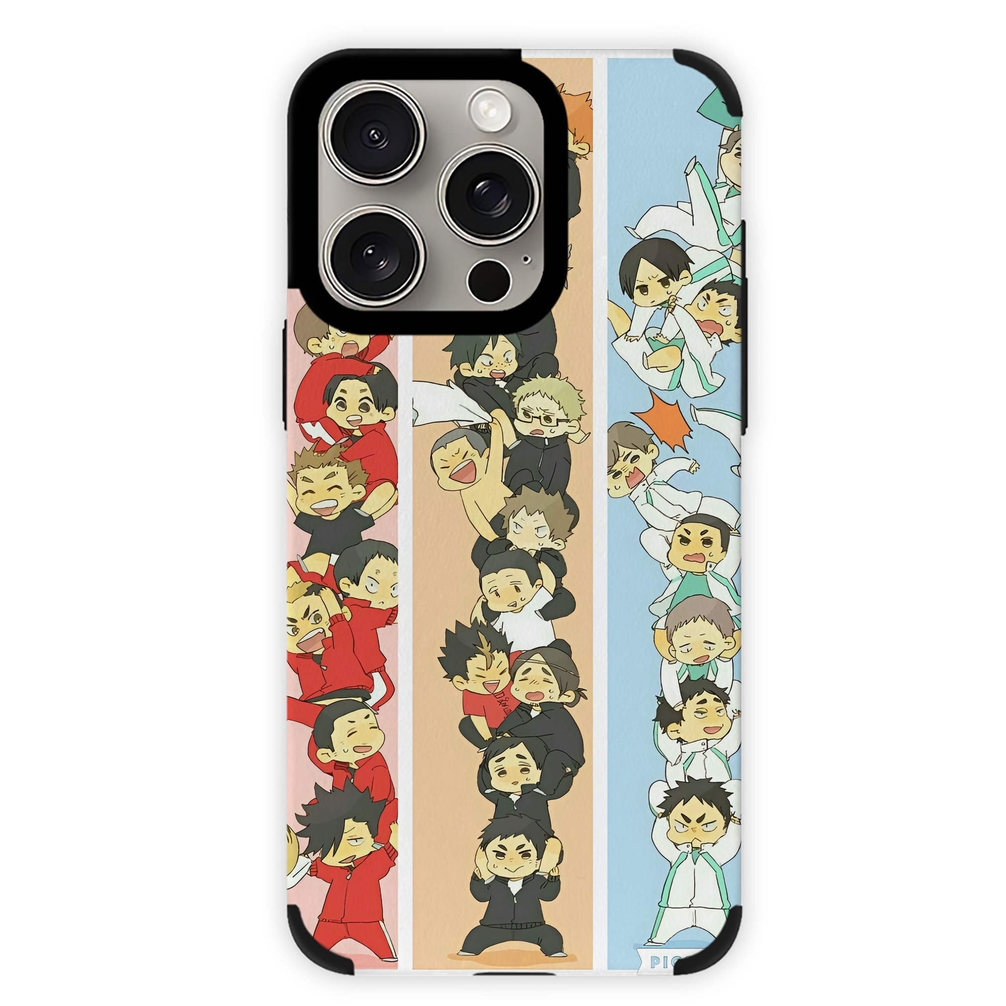 （画像用） ハイキュー!! Haikyu!! 【iPhone15ProMax対応】 PUレザー スマホケース 耐衝撃＆黄変防止