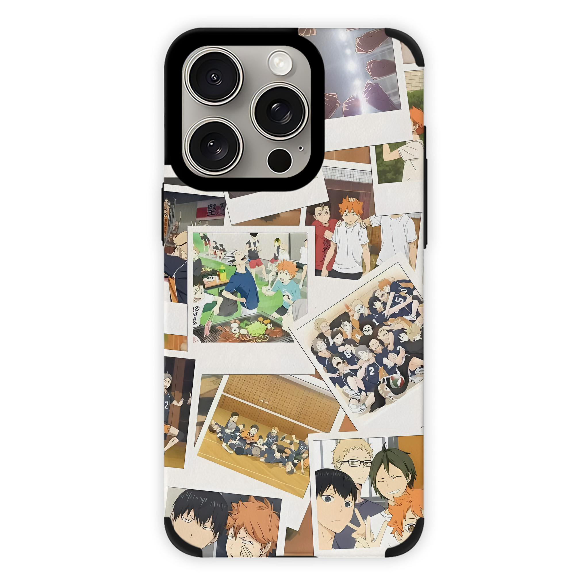 （画像用） ハイキュー!! Haikyu!! 【iPhone15ProMax対応】 PUレザー スマホケース 耐衝撃＆黄変防止