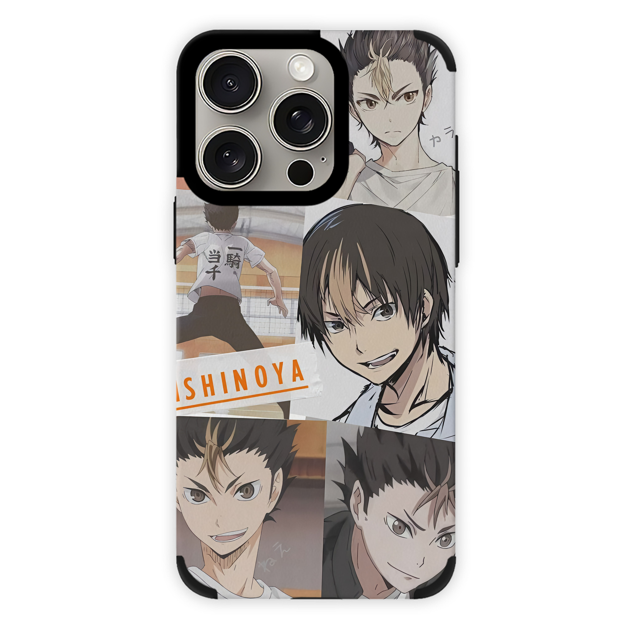 （画像用） ハイキュー!! Haikyu!! 【iPhone15ProMax対応】 PUレザー スマホケース 耐衝撃＆黄変防止