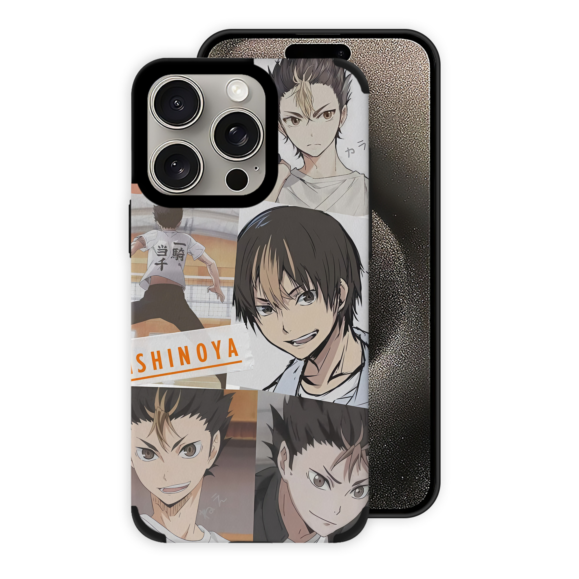 （画像用） ハイキュー!! Haikyu!! 【iPhone15ProMax対応】 PUレザー スマホケース 耐衝撃＆黄変防止