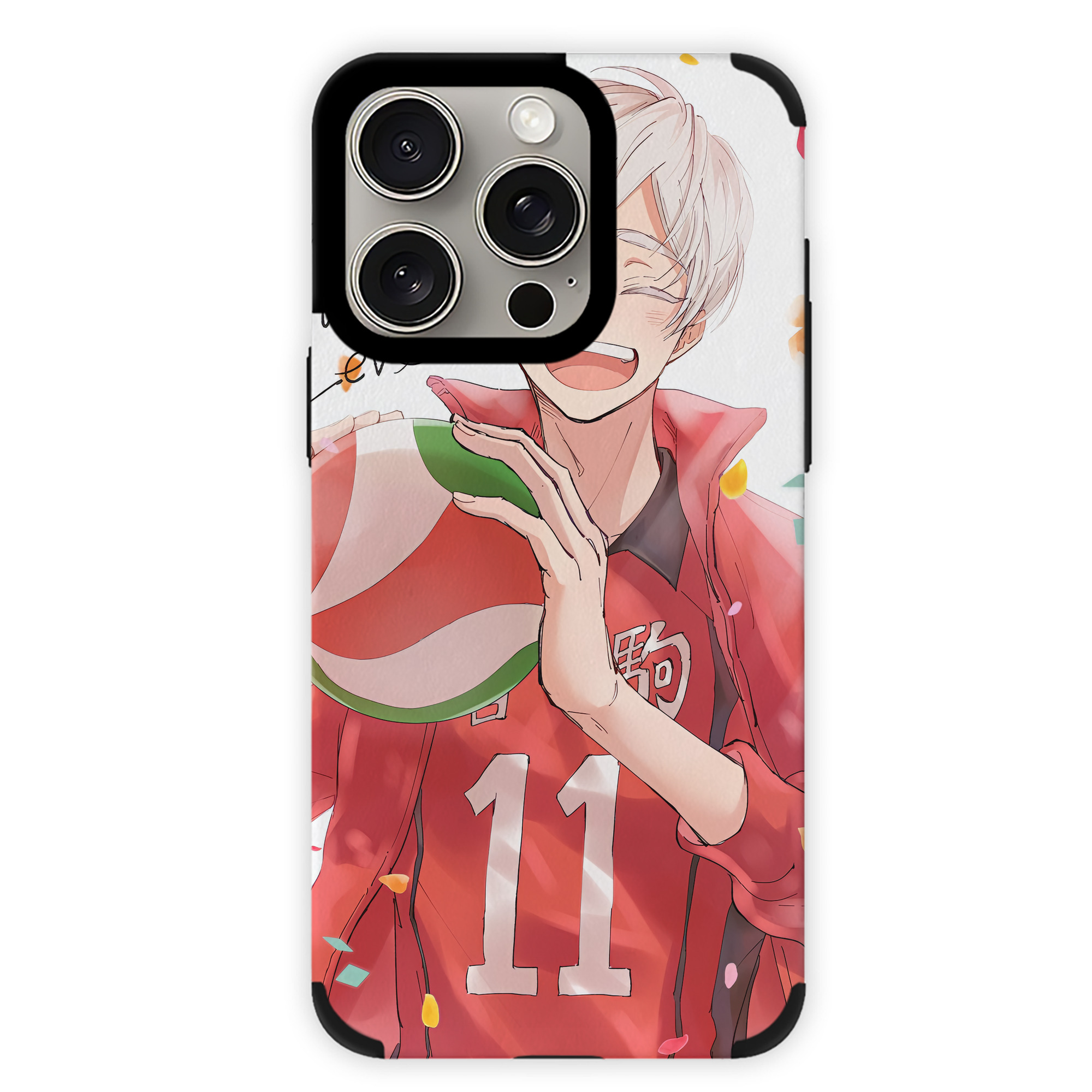 （画像用） ハイキュー!! Haikyu!! 【iPhone15ProMax対応】 PUレザー スマホケース 耐衝撃＆黄変防止