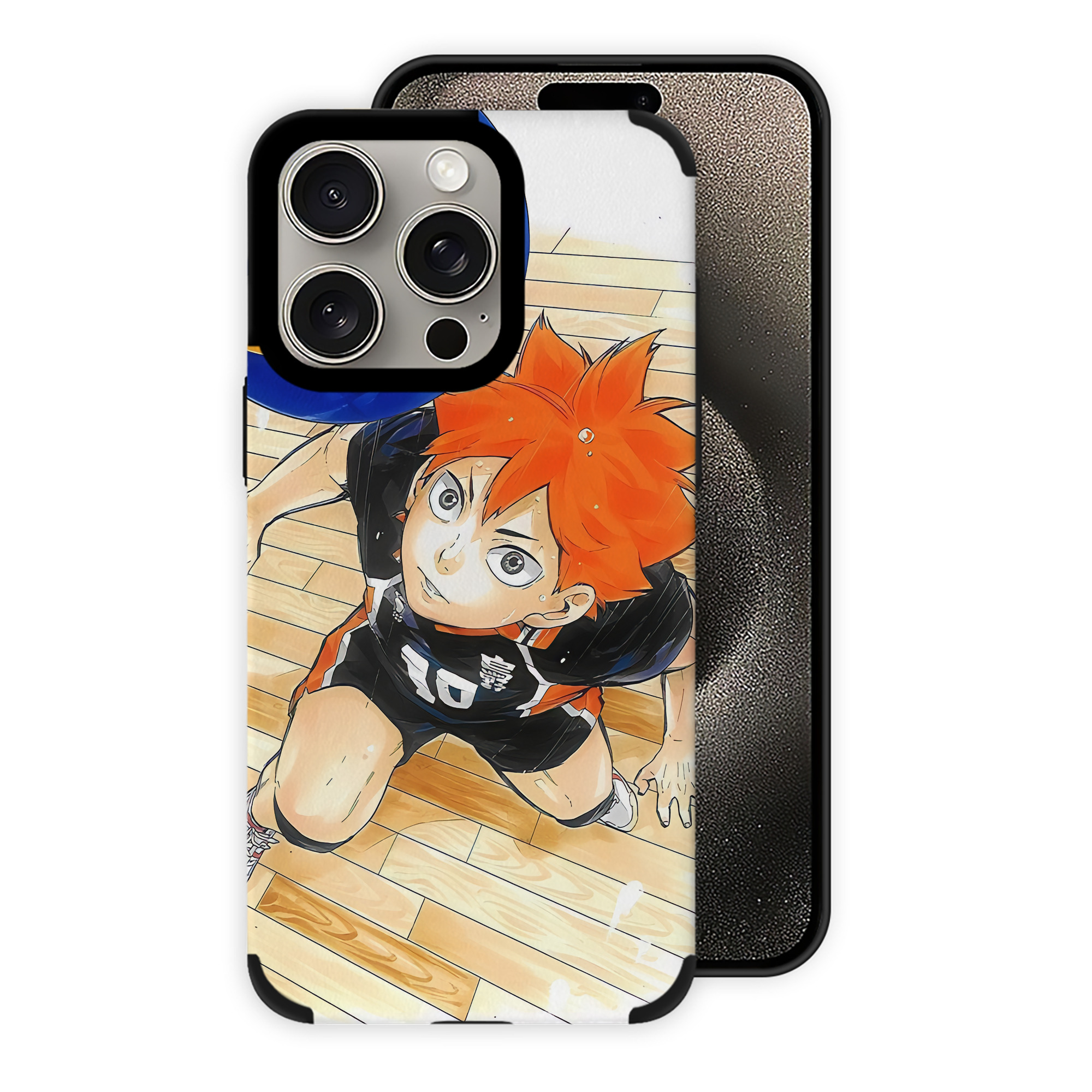 （画像用） ハイキュー!! Haikyu!! 【iPhone15ProMax対応】 PUレザー スマホケース 耐衝撃＆黄変防止
