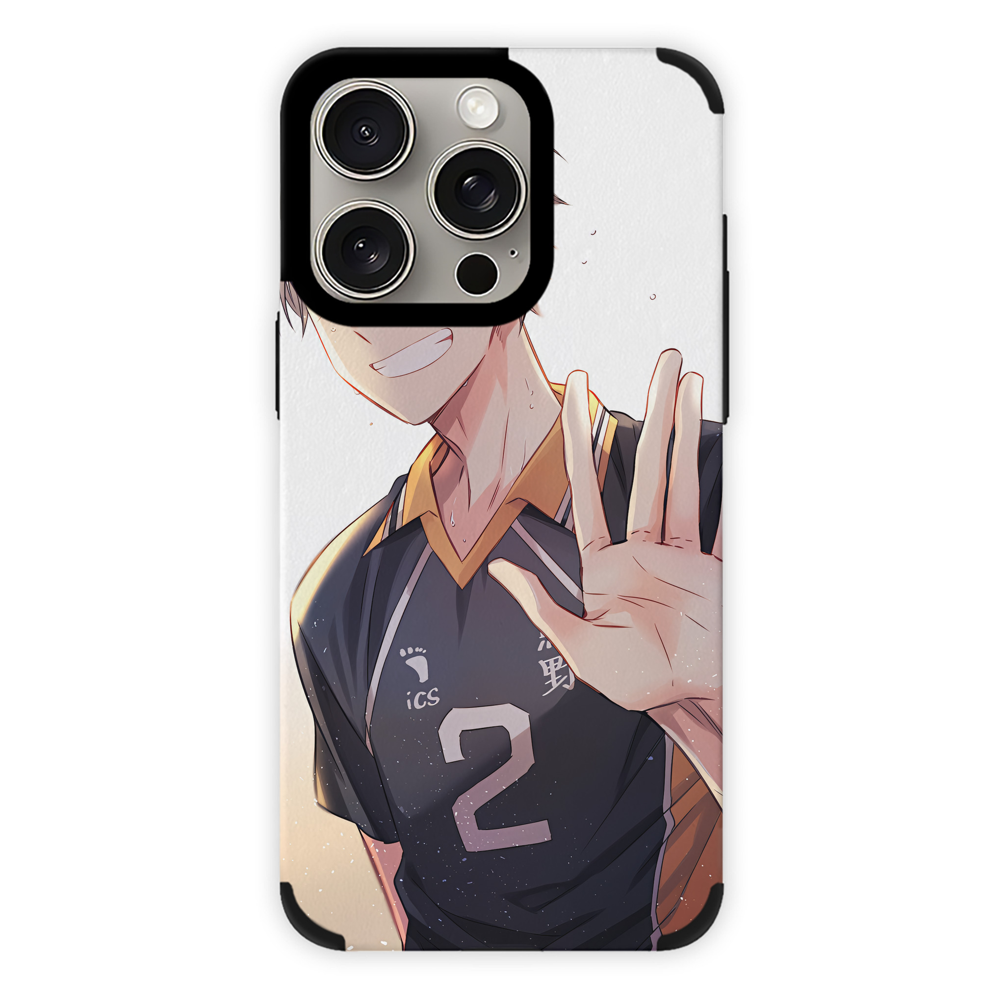 （画像用） ハイキュー!! Haikyu!! 【iPhone15ProMax対応】 PUレザー スマホケース 耐衝撃＆黄変防止