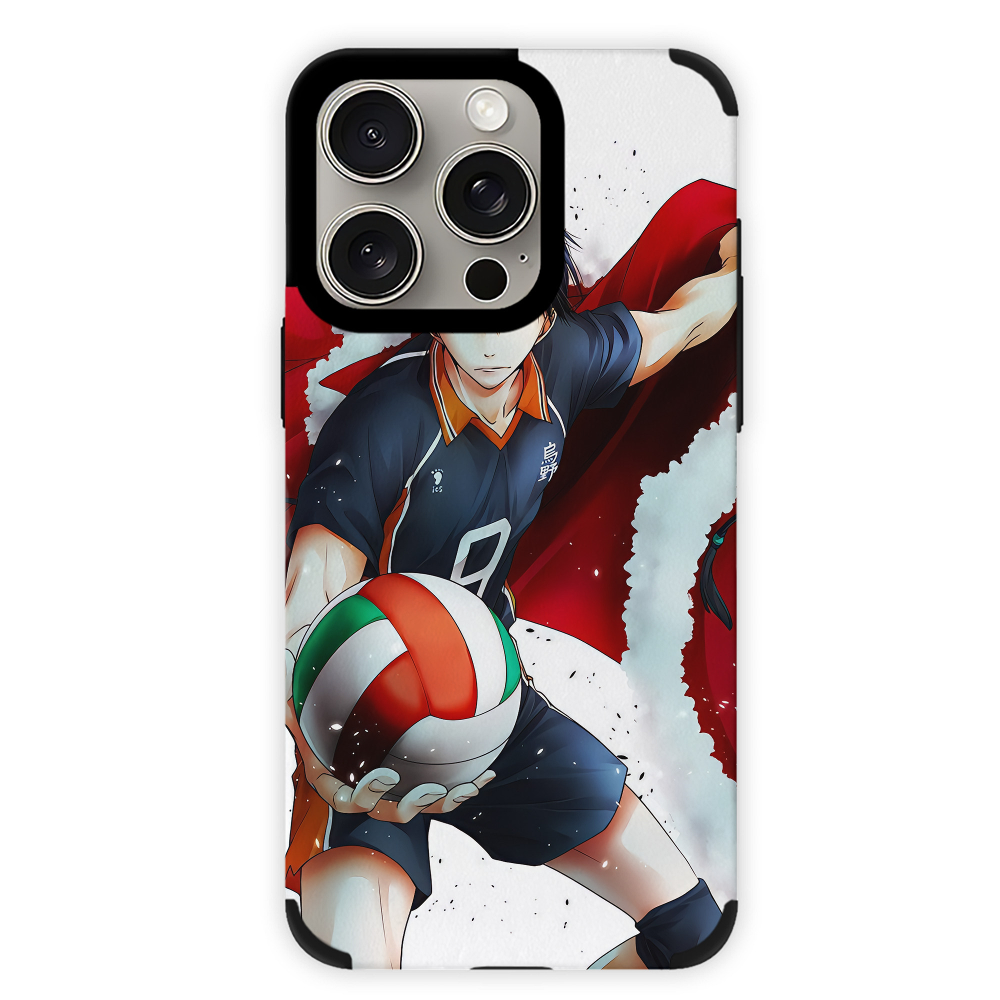 （画像用） ハイキュー!! Haikyu!! 【iPhone15ProMax対応】 PUレザー スマホケース 耐衝撃＆黄変防止