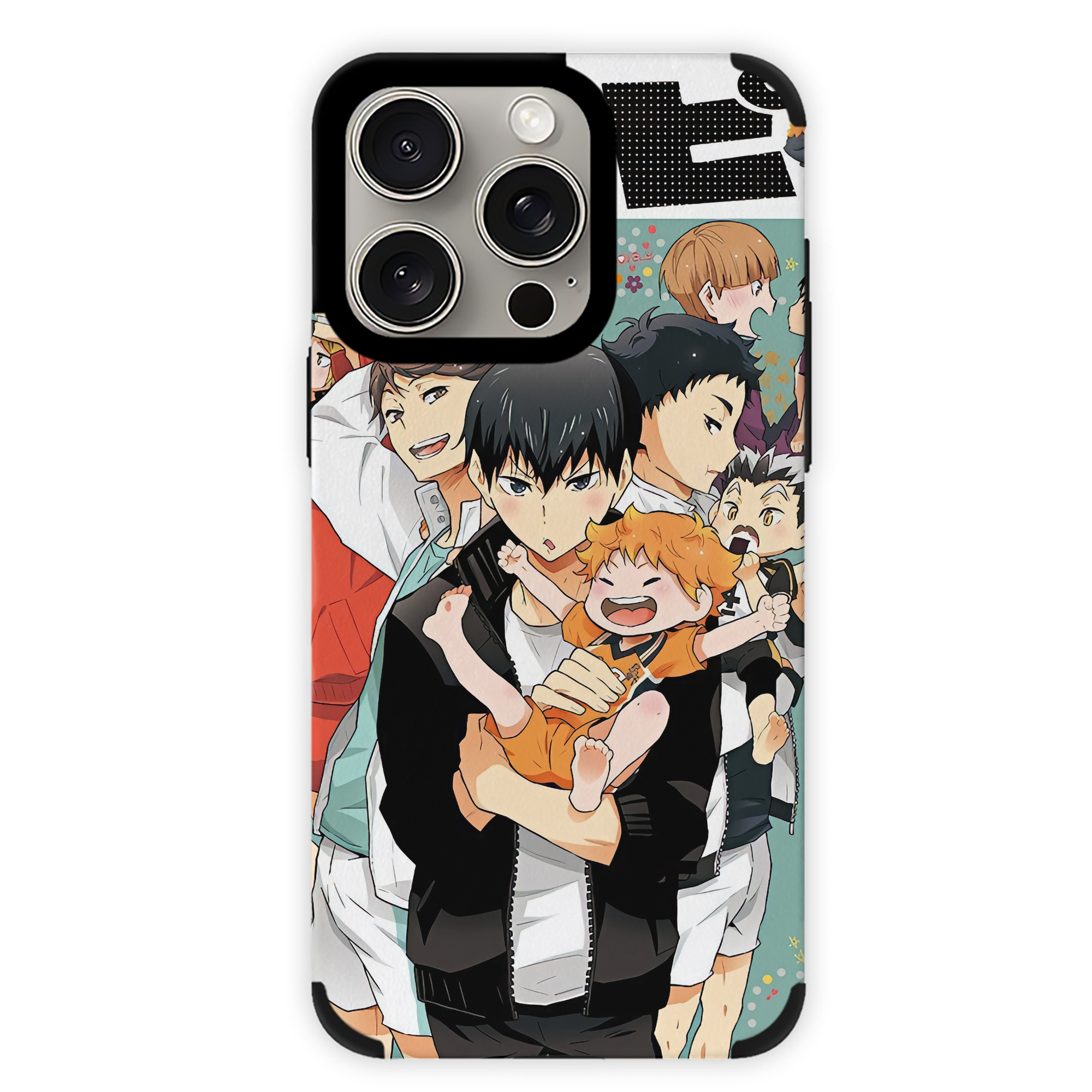 （画像用） ハイキュー!! Haikyu!! 【iPhone15ProMax対応】 PUレザー スマホケース 耐衝撃＆黄変防止