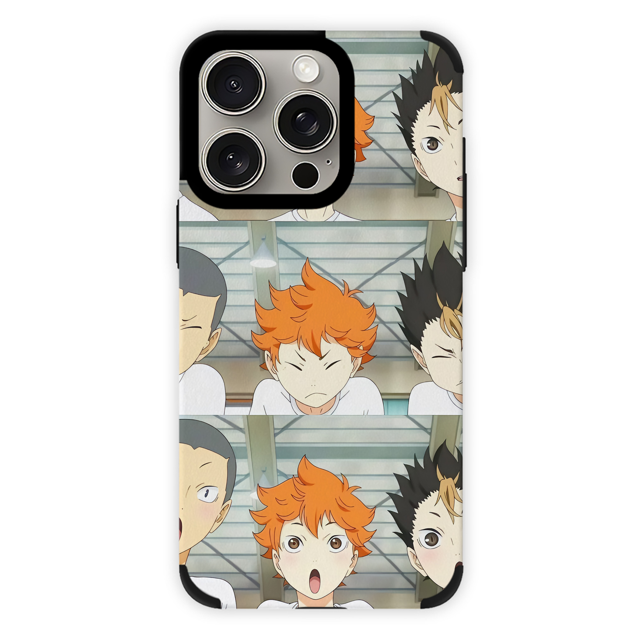 （画像用） ハイキュー!! Haikyu!! 【iPhone15ProMax対応】 PUレザー スマホケース 耐衝撃＆黄変防止