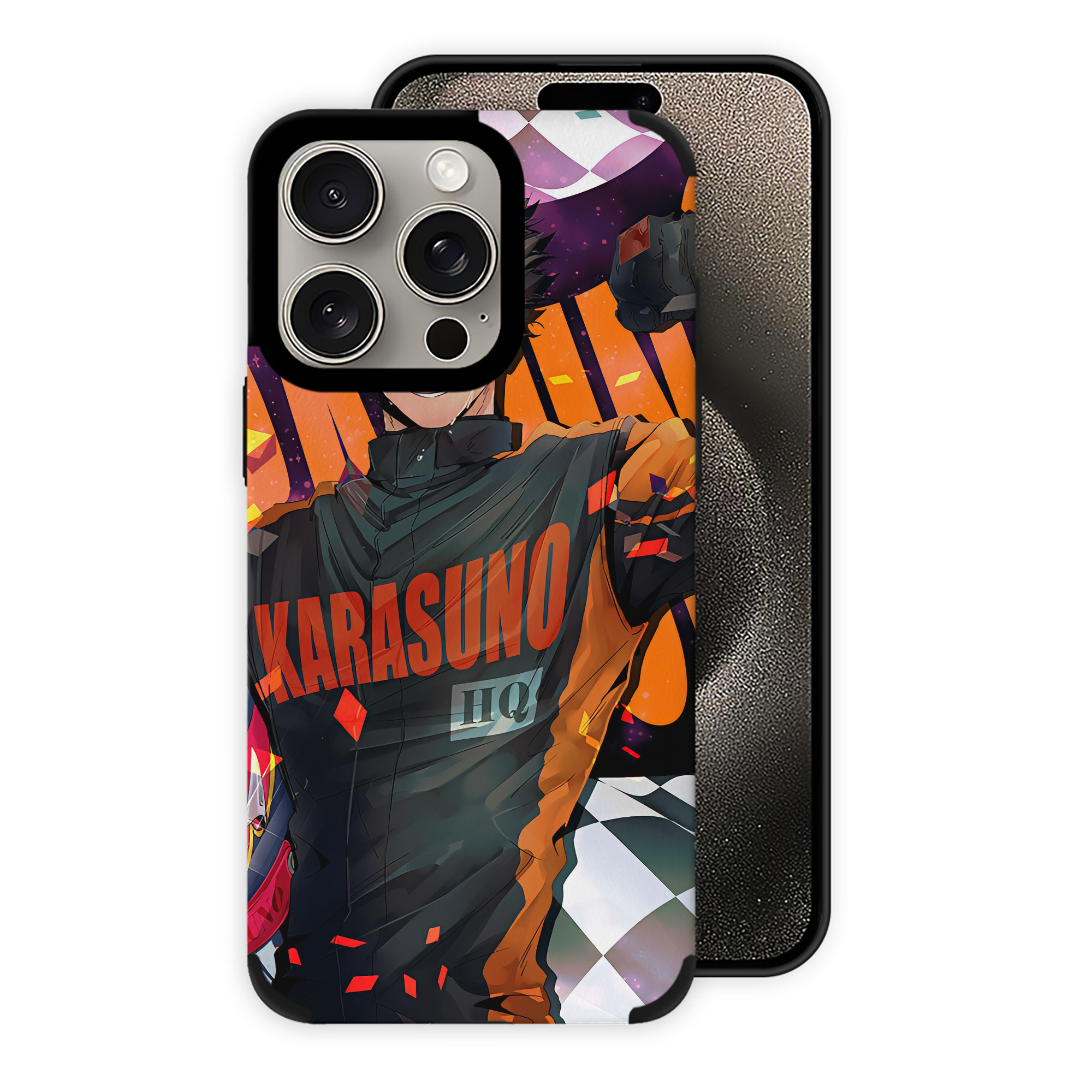 （画像用） ハイキュー!! Haikyu!! 【iPhone15ProMax対応】 PUレザー スマホケース 耐衝撃＆黄変防止