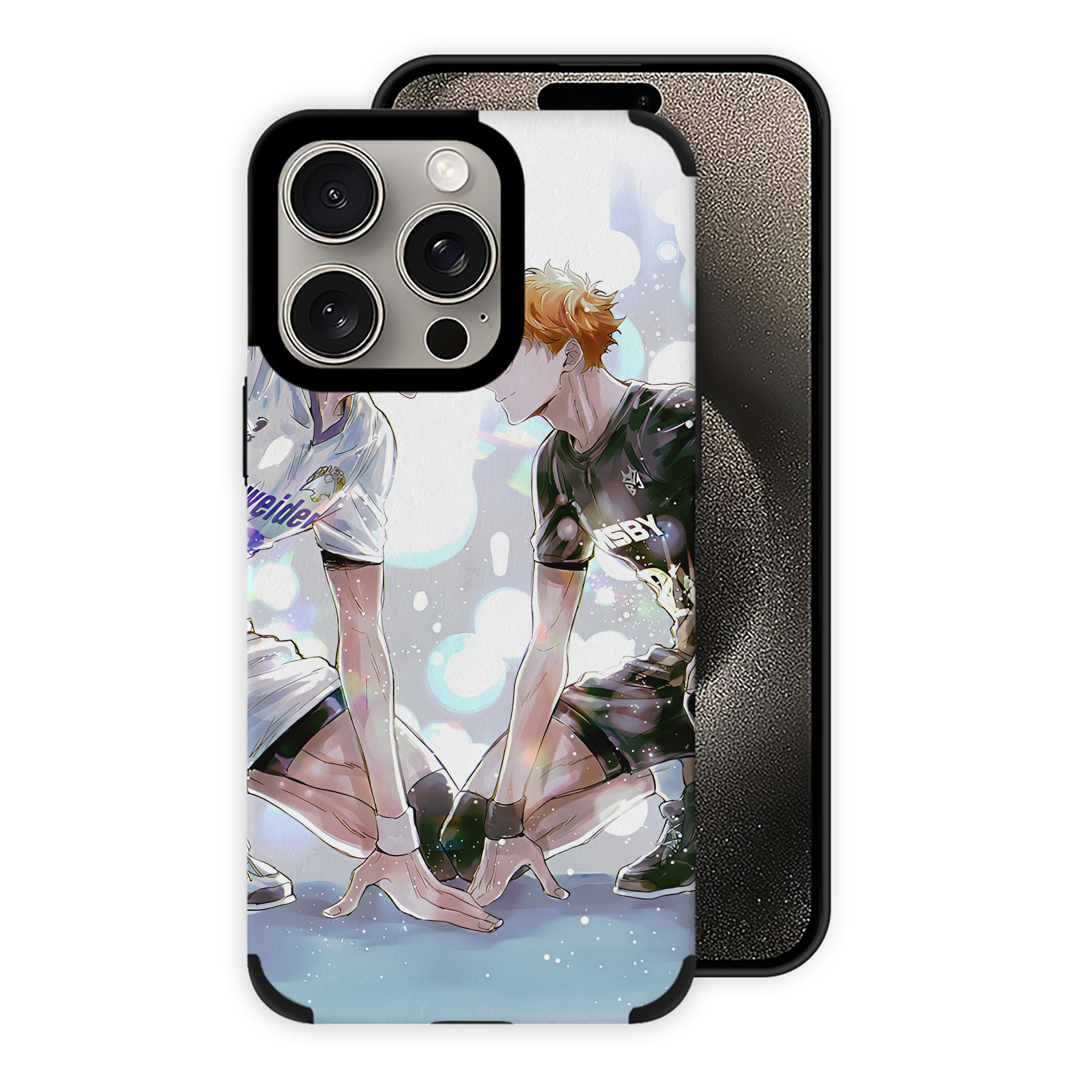 （画像用） ハイキュー!! Haikyu!! 【iPhone15ProMax対応】 PUレザー スマホケース 耐衝撃＆黄変防止