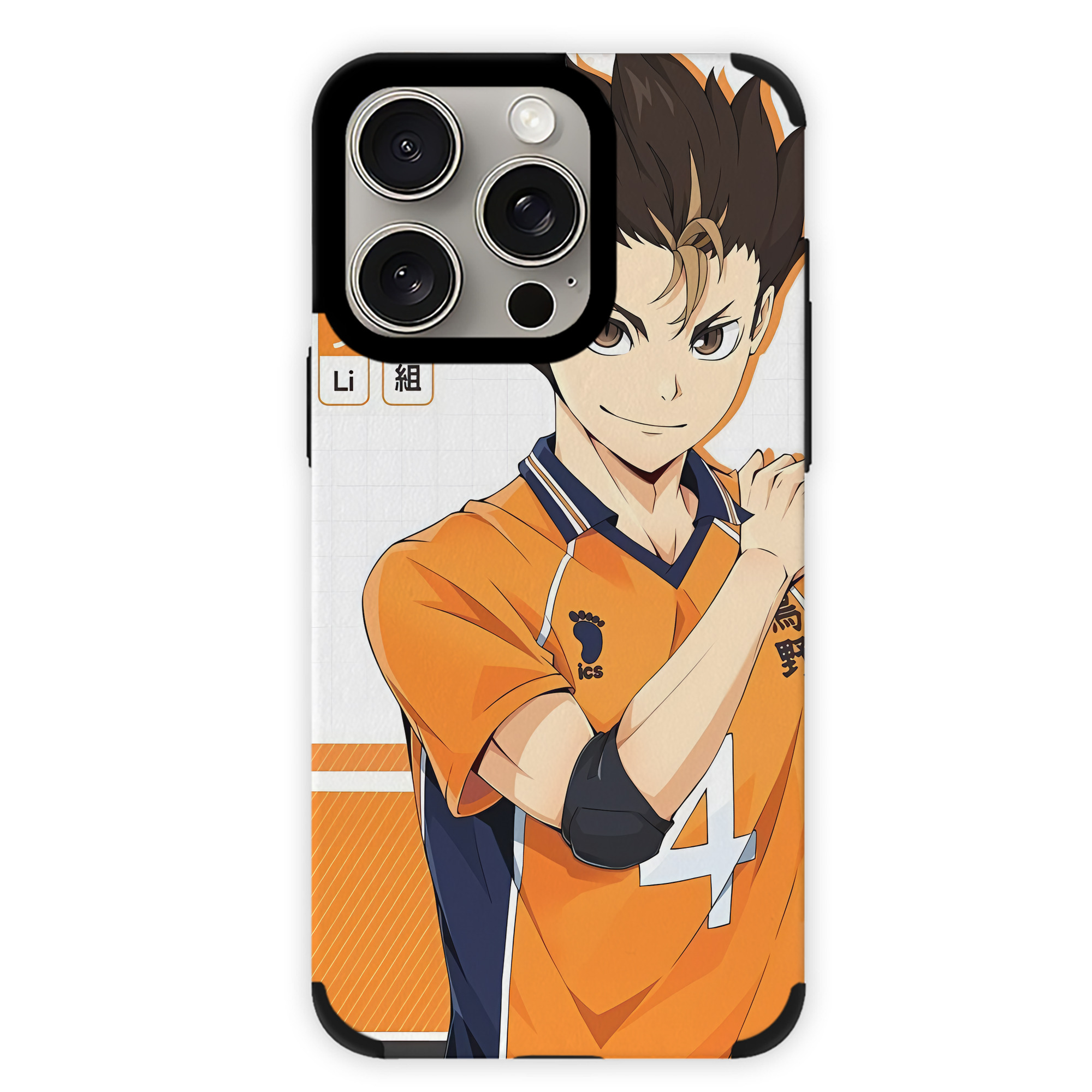 （画像用） ハイキュー!! Haikyu!! 【iPhone15ProMax対応】 PUレザー スマホケース 耐衝撃＆黄変防止