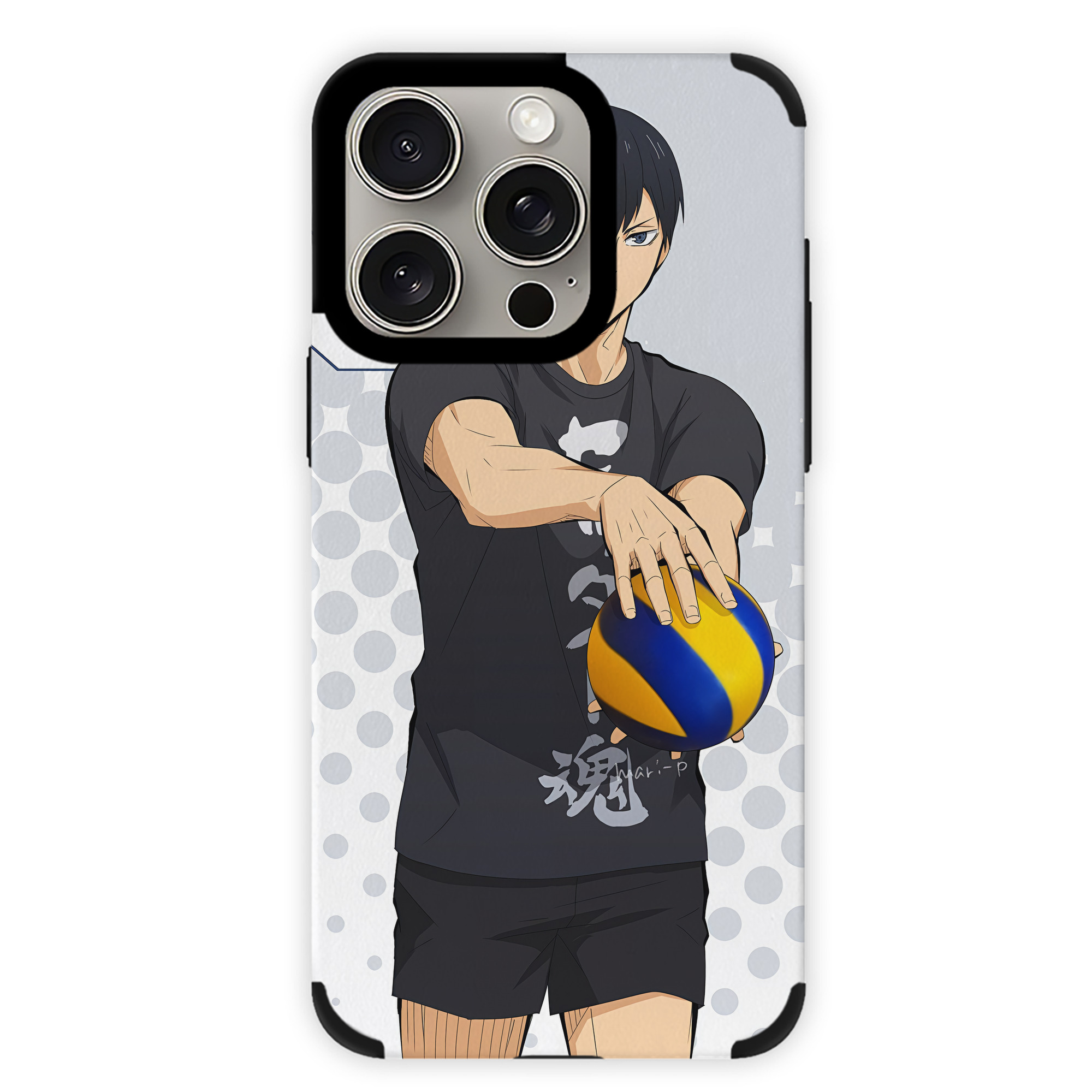 （画像用） ハイキュー!! Haikyu!! 【iPhone15ProMax対応】 PUレザー スマホケース 耐衝撃＆黄変防止