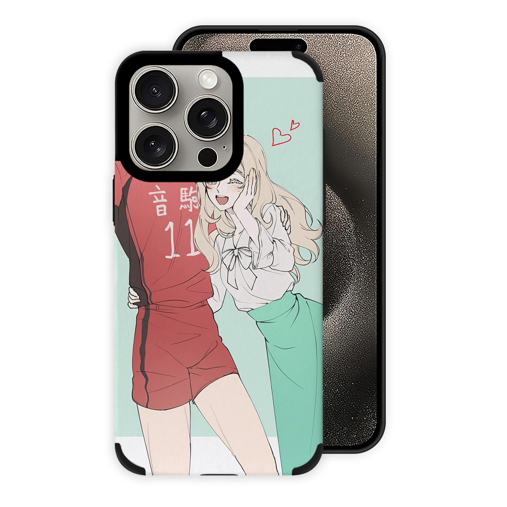 （画像用） ハイキュー!! Haikyu!! 【iPhone15ProMax対応】 PUレザー スマホケース 耐衝撃＆黄変防止