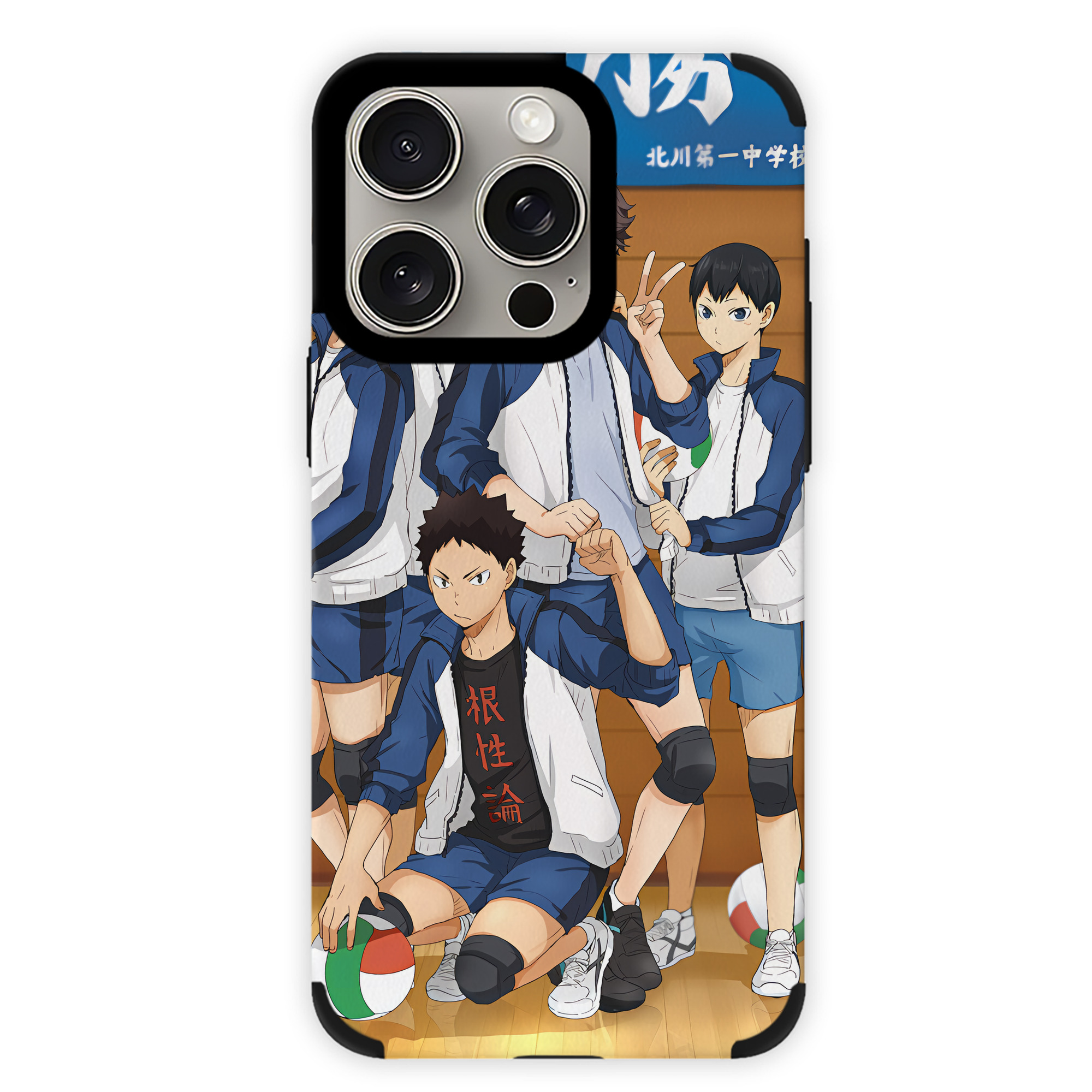 （画像用） ハイキュー!! Haikyu!! 【iPhone15ProMax対応】 PUレザー スマホケース 耐衝撃＆黄変防止