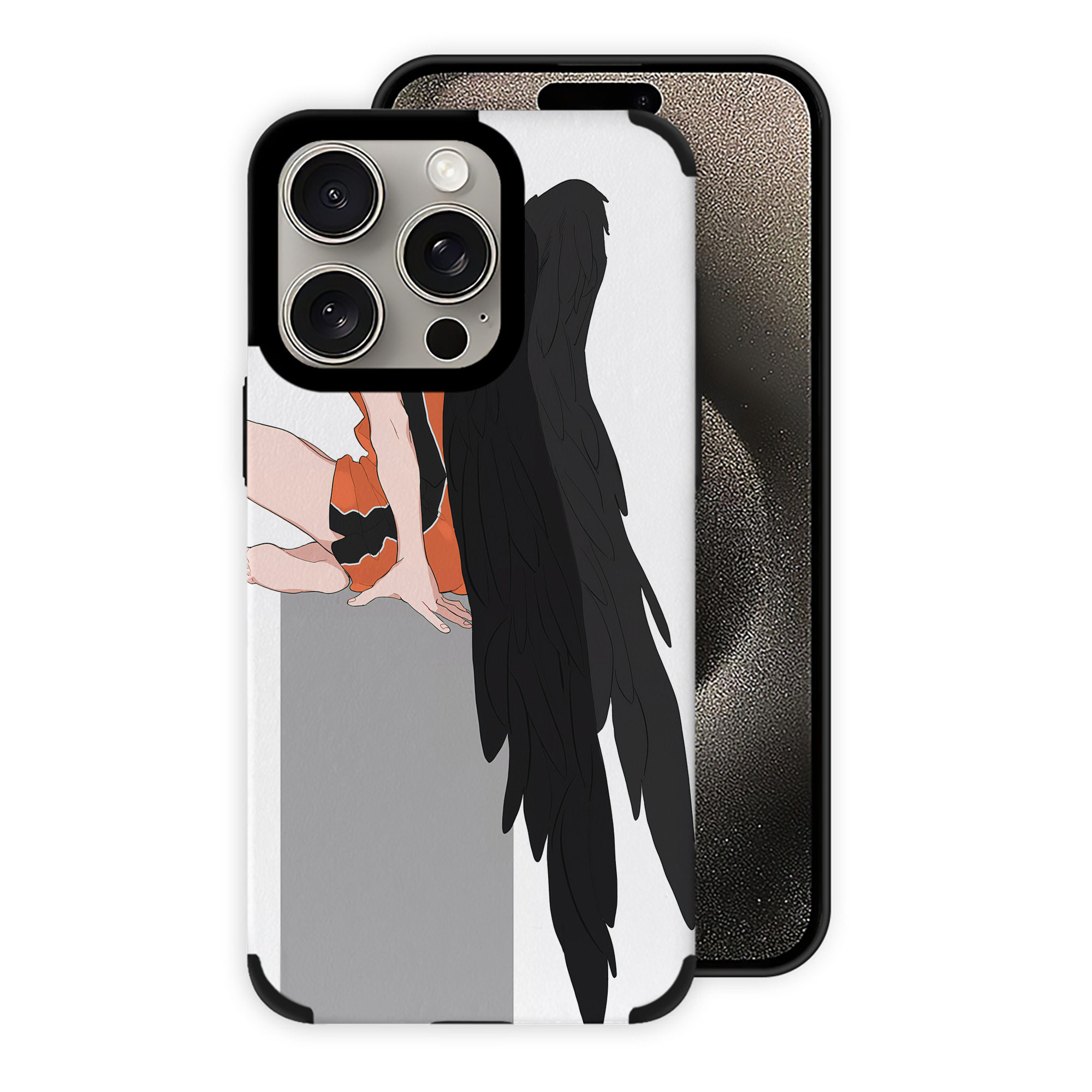 （画像用） ハイキュー!! Haikyu!! 【iPhone15ProMax対応】 PUレザー スマホケース 耐衝撃＆黄変防止