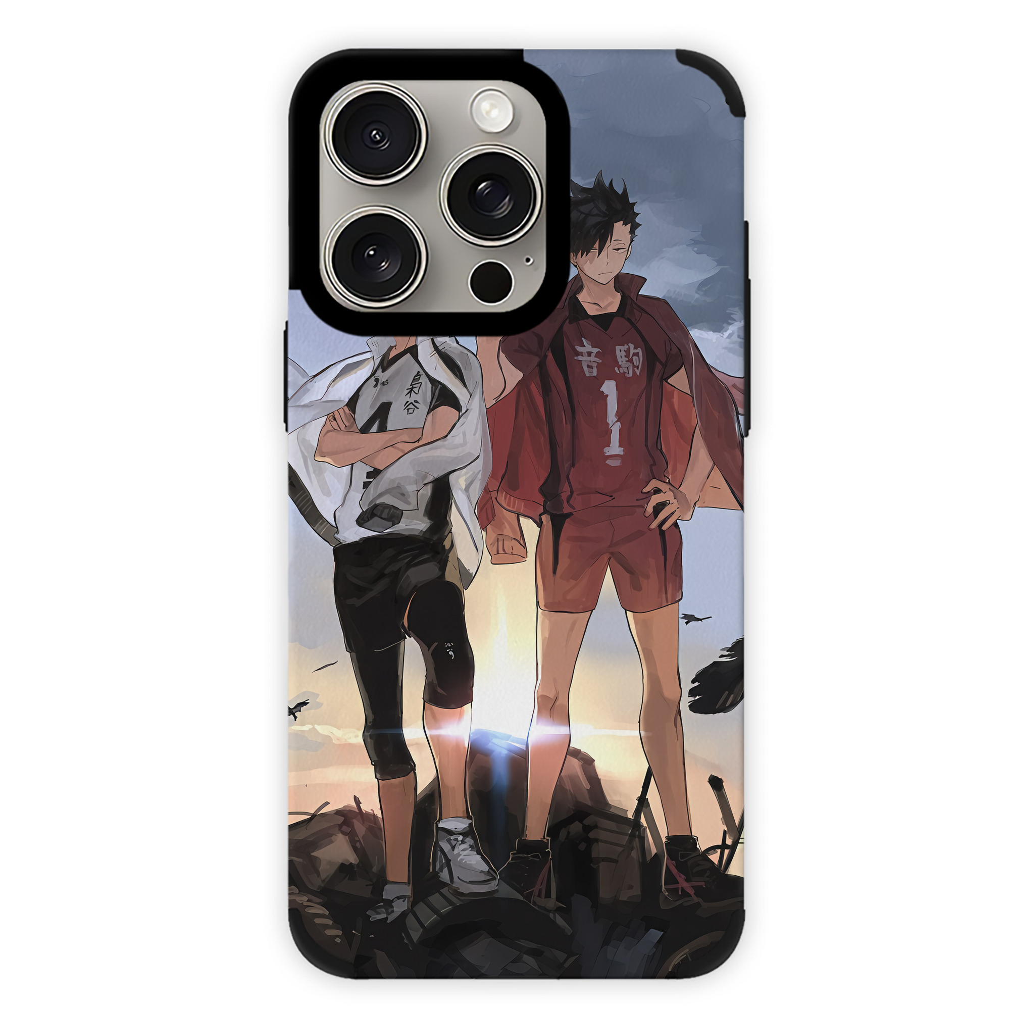 （画像用） ハイキュー!! Haikyu!! 【iPhone15ProMax対応】 PUレザー スマホケース 耐衝撃＆黄変防止