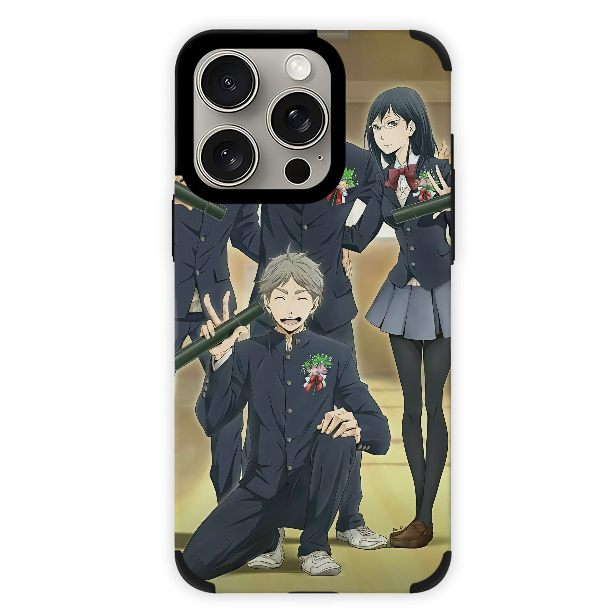 （画像用） ハイキュー!! Haikyu!! 【iPhone15ProMax対応】 PUレザー スマホケース 耐衝撃＆黄変防止