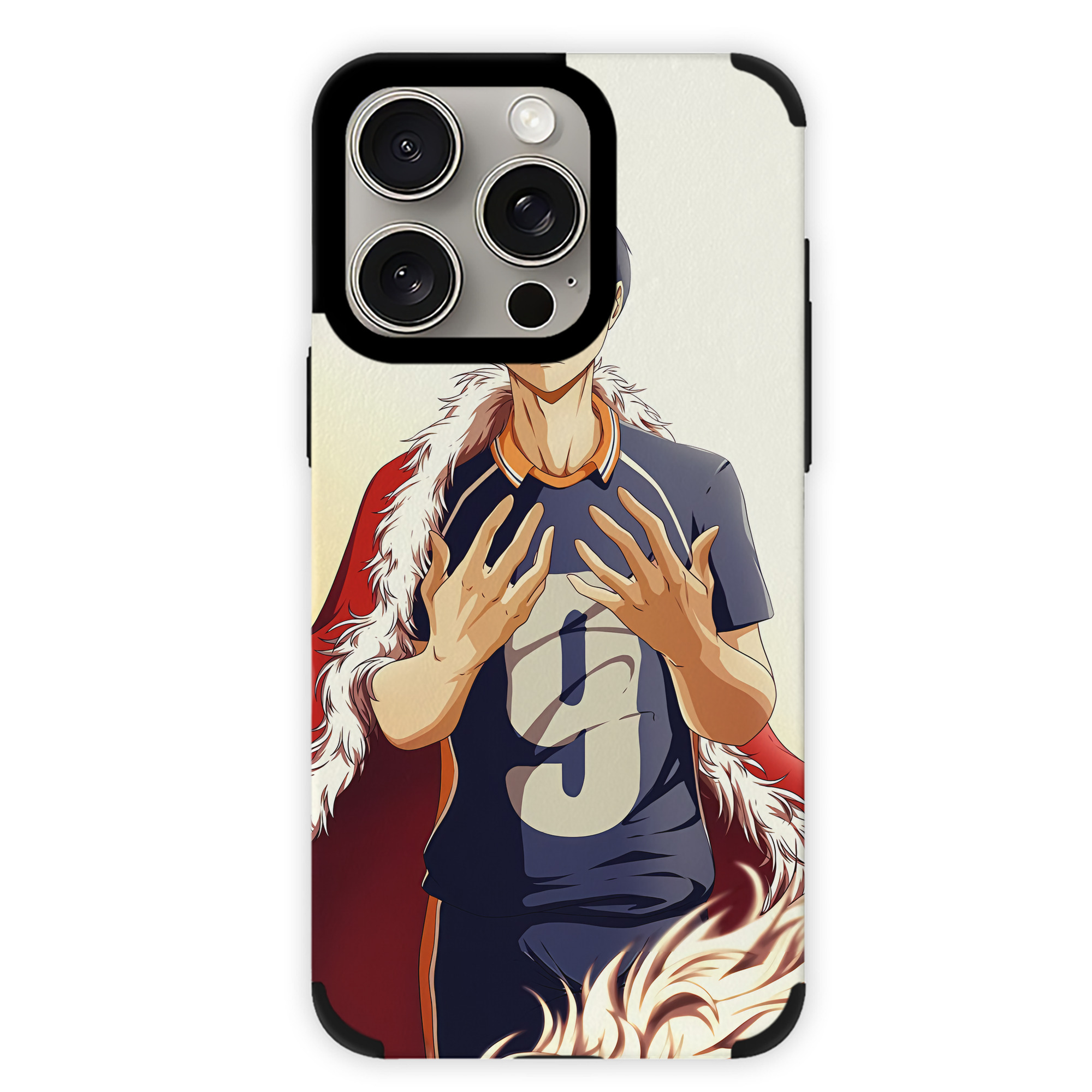 （画像用） ハイキュー!! Haikyu!! 【iPhone15ProMax対応】 PUレザー スマホケース 耐衝撃＆黄変防止