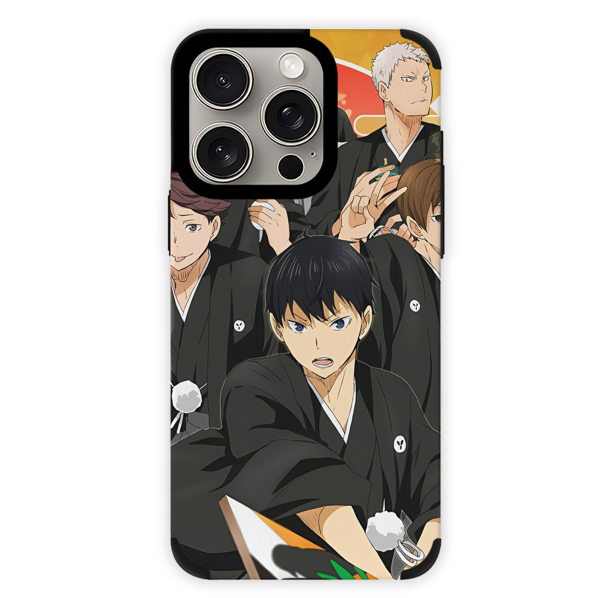 （画像用） ハイキュー!! Haikyu!! 【iPhone15ProMax対応】 PUレザー スマホケース 耐衝撃＆黄変防止