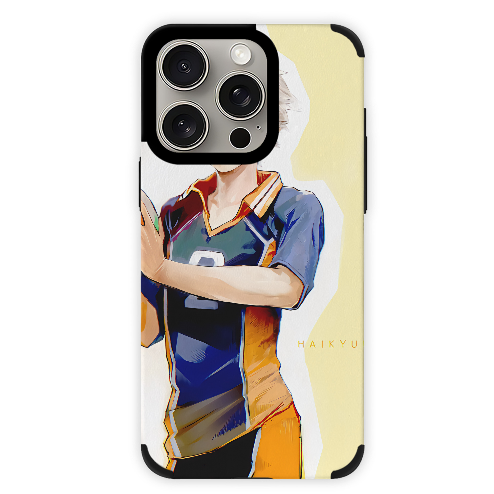 （画像用） ハイキュー!! Haikyu!! 【iPhone15ProMax対応】 PUレザー スマホケース 耐衝撃＆黄変防止