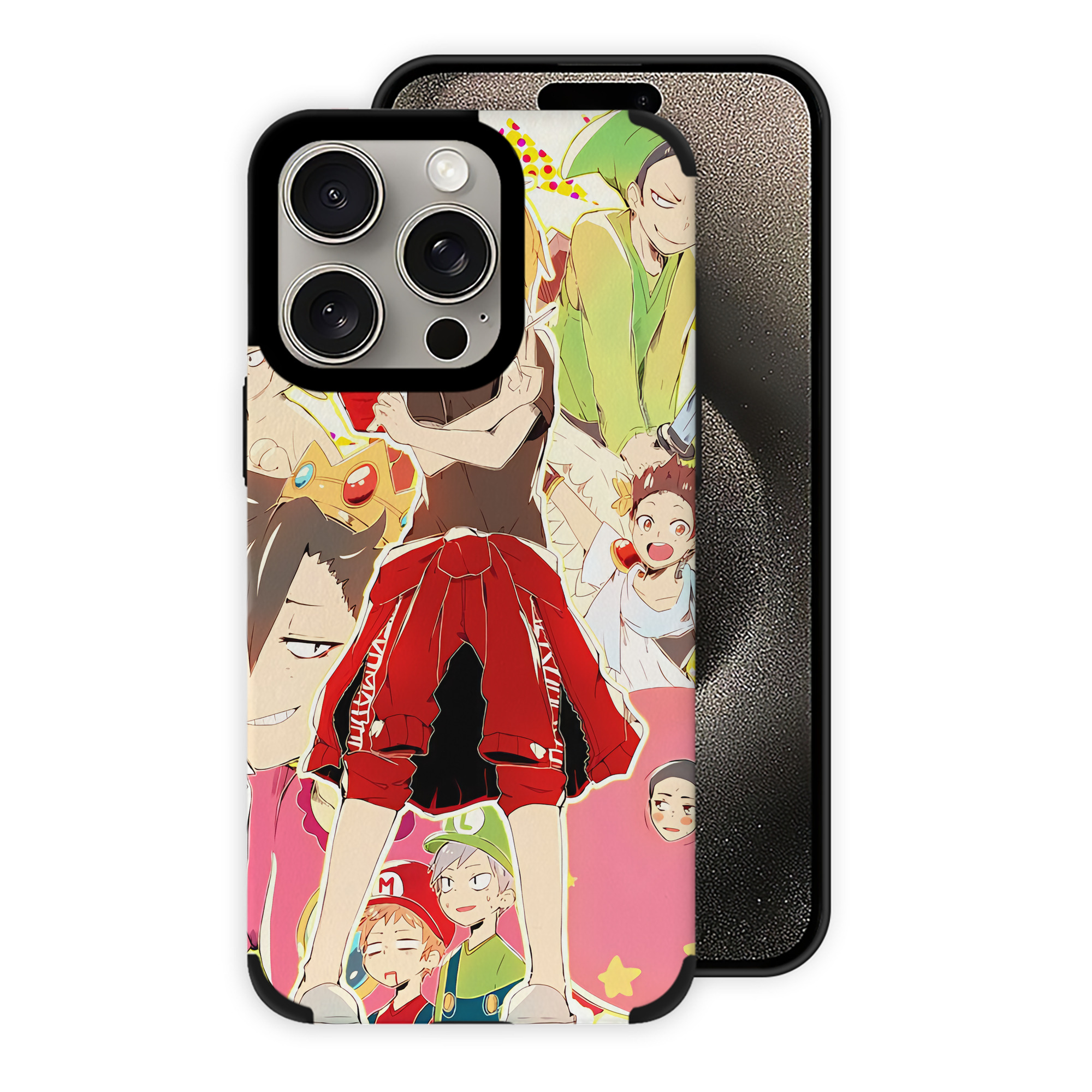 （画像用） ハイキュー!! Haikyu!! 【iPhone15ProMax対応】 PUレザー スマホケース 耐衝撃＆黄変防止