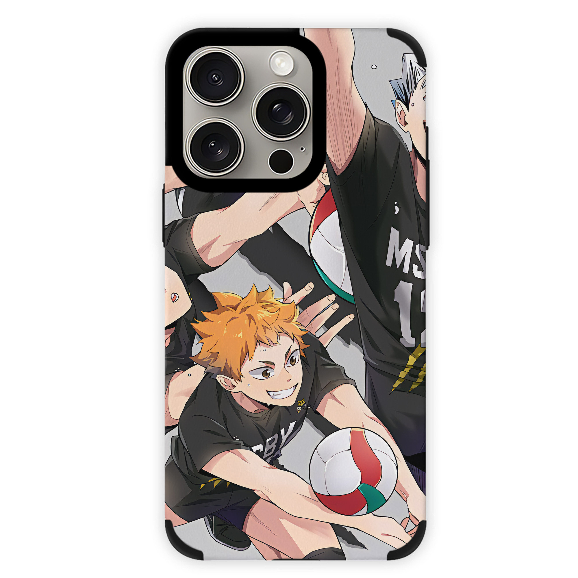 （画像用） ハイキュー!! Haikyu!! 【iPhone15ProMax対応】 PUレザー スマホケース 耐衝撃＆黄変防止