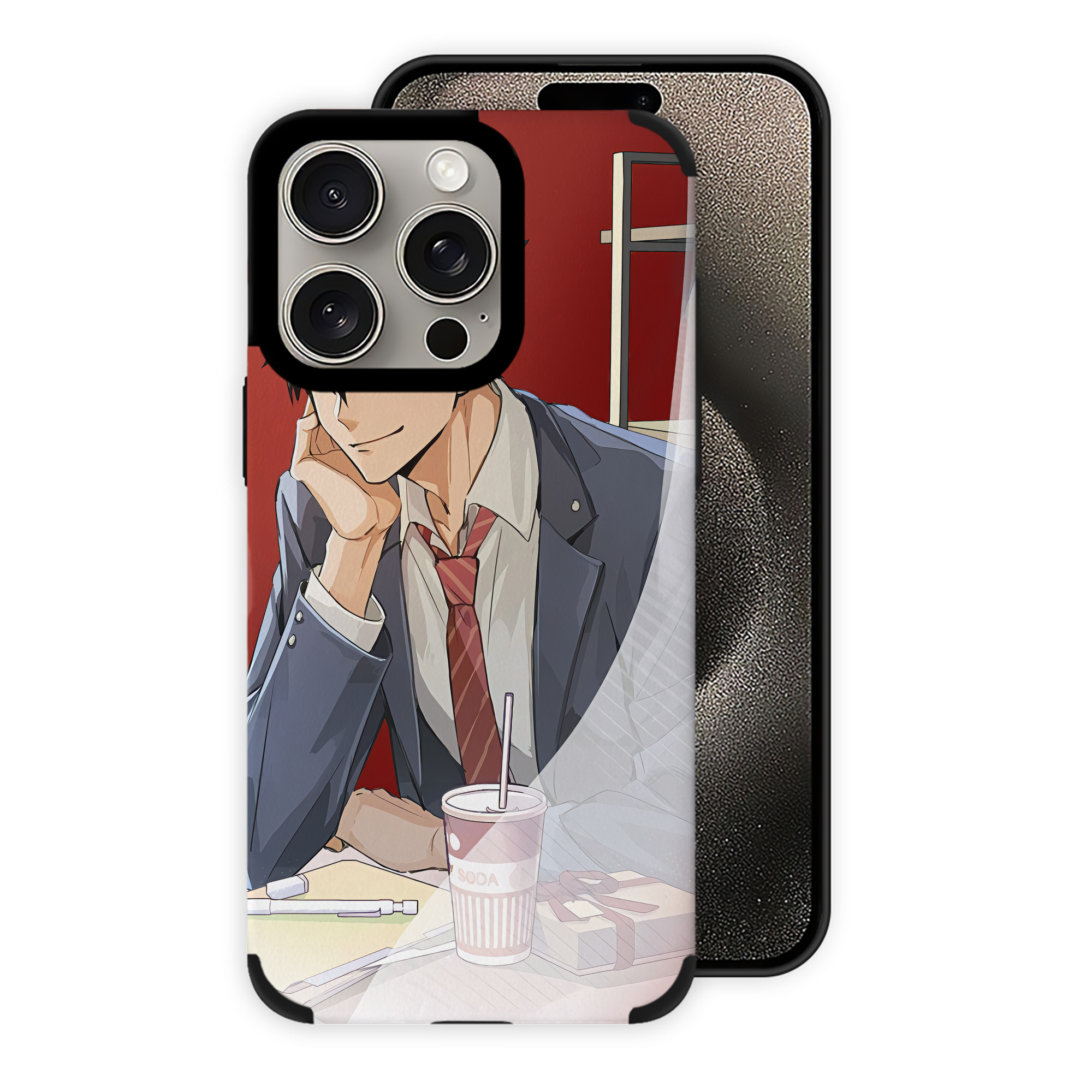 （画像用） ハイキュー!! Haikyu!! 【iPhone15ProMax対応】 PUレザー スマホケース 耐衝撃＆黄変防止