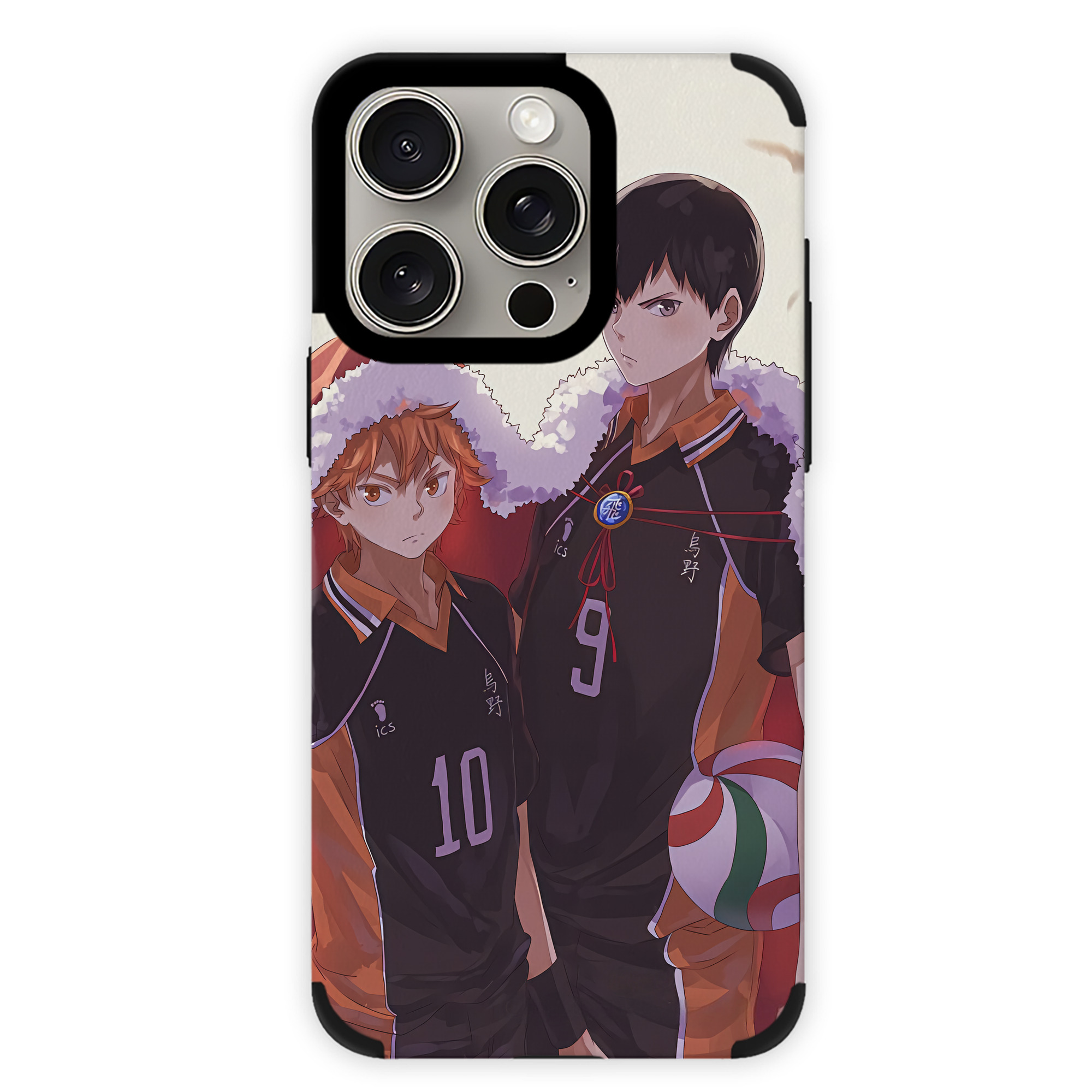 （画像用） ハイキュー!! Haikyu!! 【iPhone15ProMax対応】 PUレザー スマホケース 耐衝撃＆黄変防止