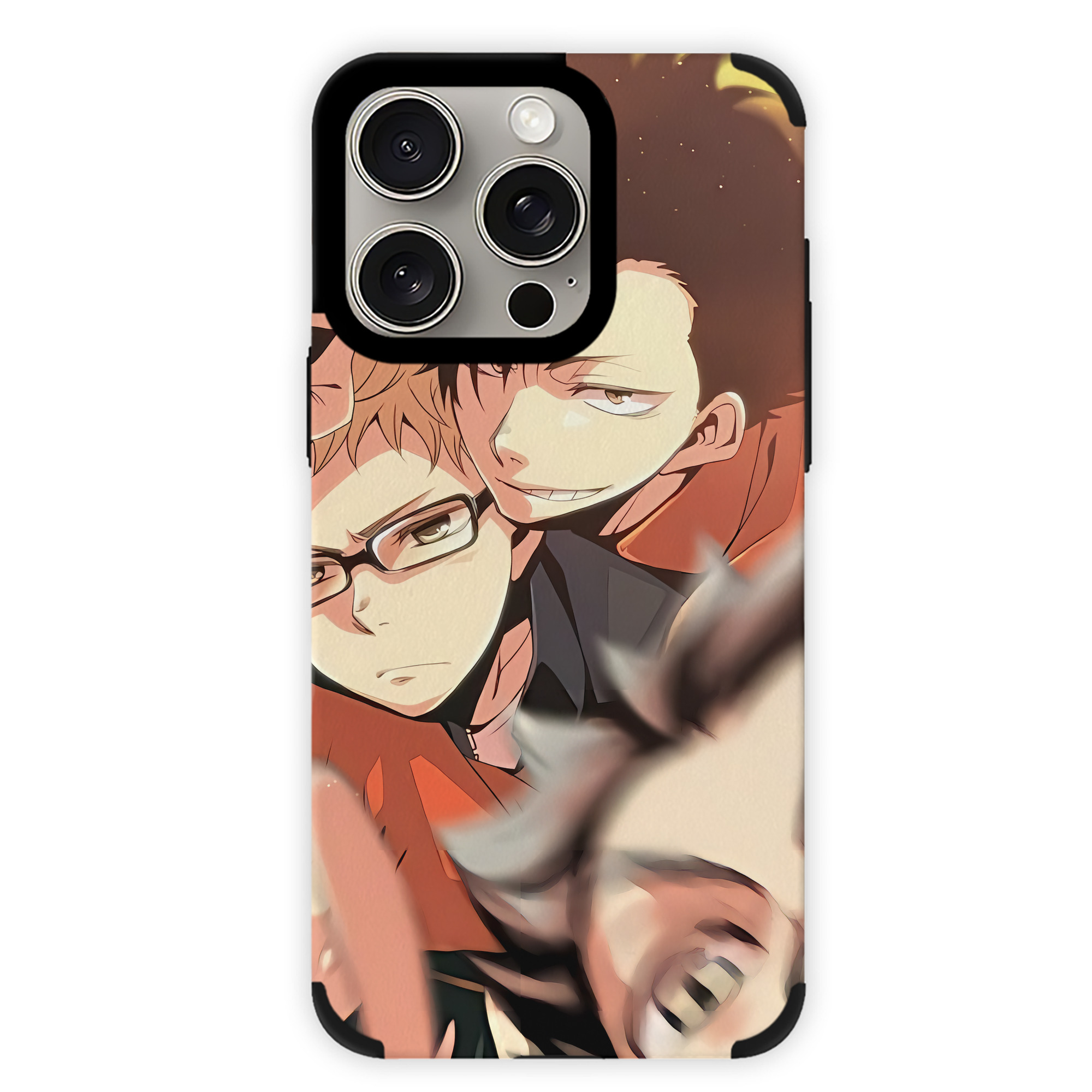 （画像用） ハイキュー!! Haikyu!! 【iPhone15ProMax対応】 PUレザー スマホケース 耐衝撃＆黄変防止