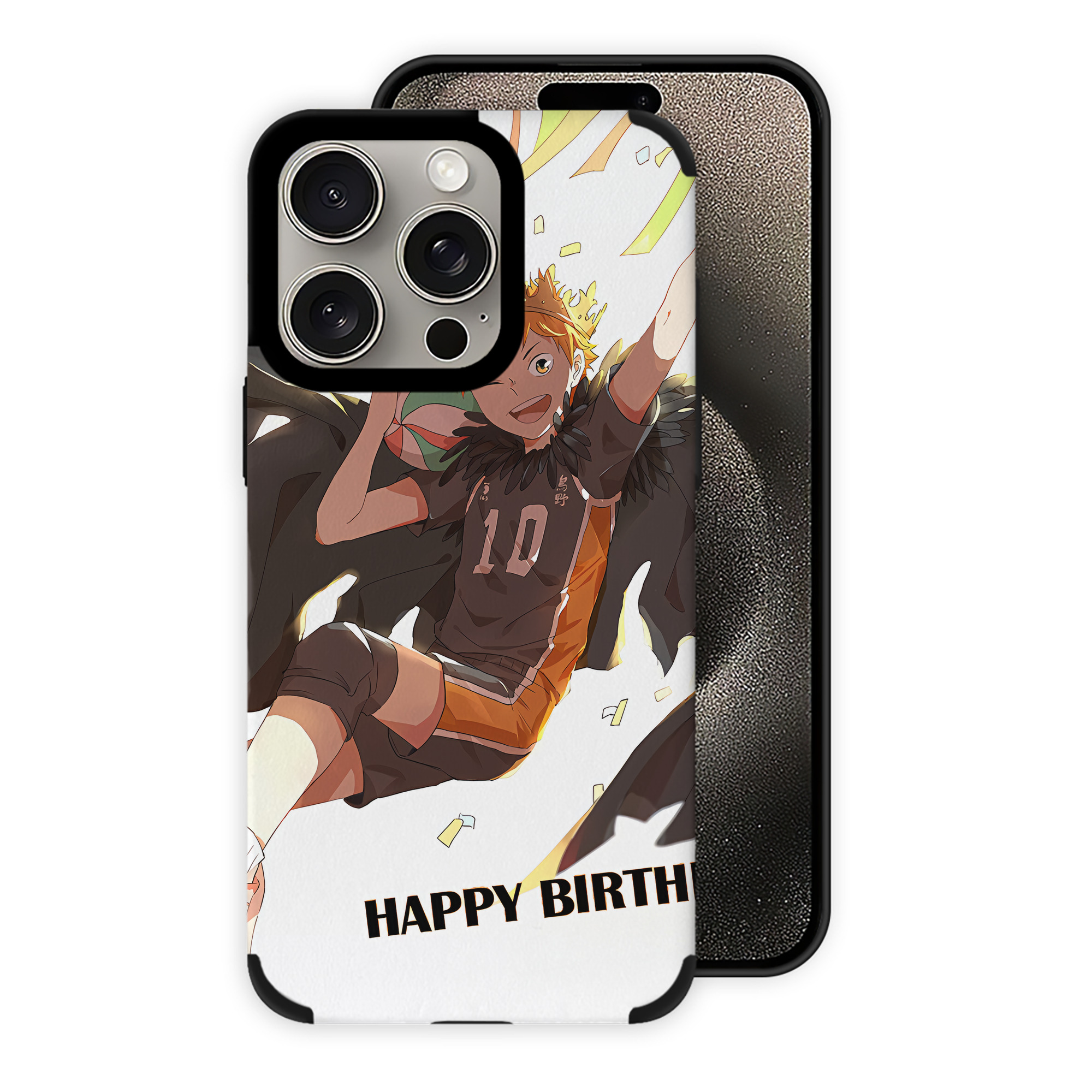（画像用） ハイキュー!! Haikyu!! 【iPhone15ProMax対応】 PUレザー スマホケース 耐衝撃＆黄変防止