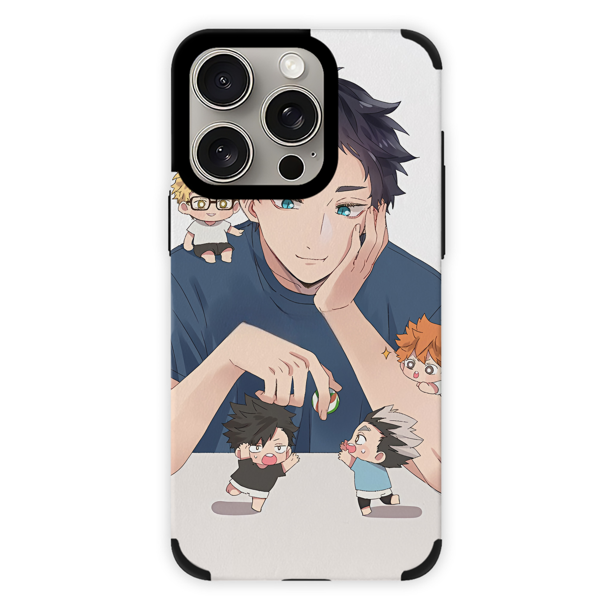 （画像用） ハイキュー!! Haikyu!! 【iPhone15ProMax対応】 PUレザー スマホケース 耐衝撃＆黄変防止