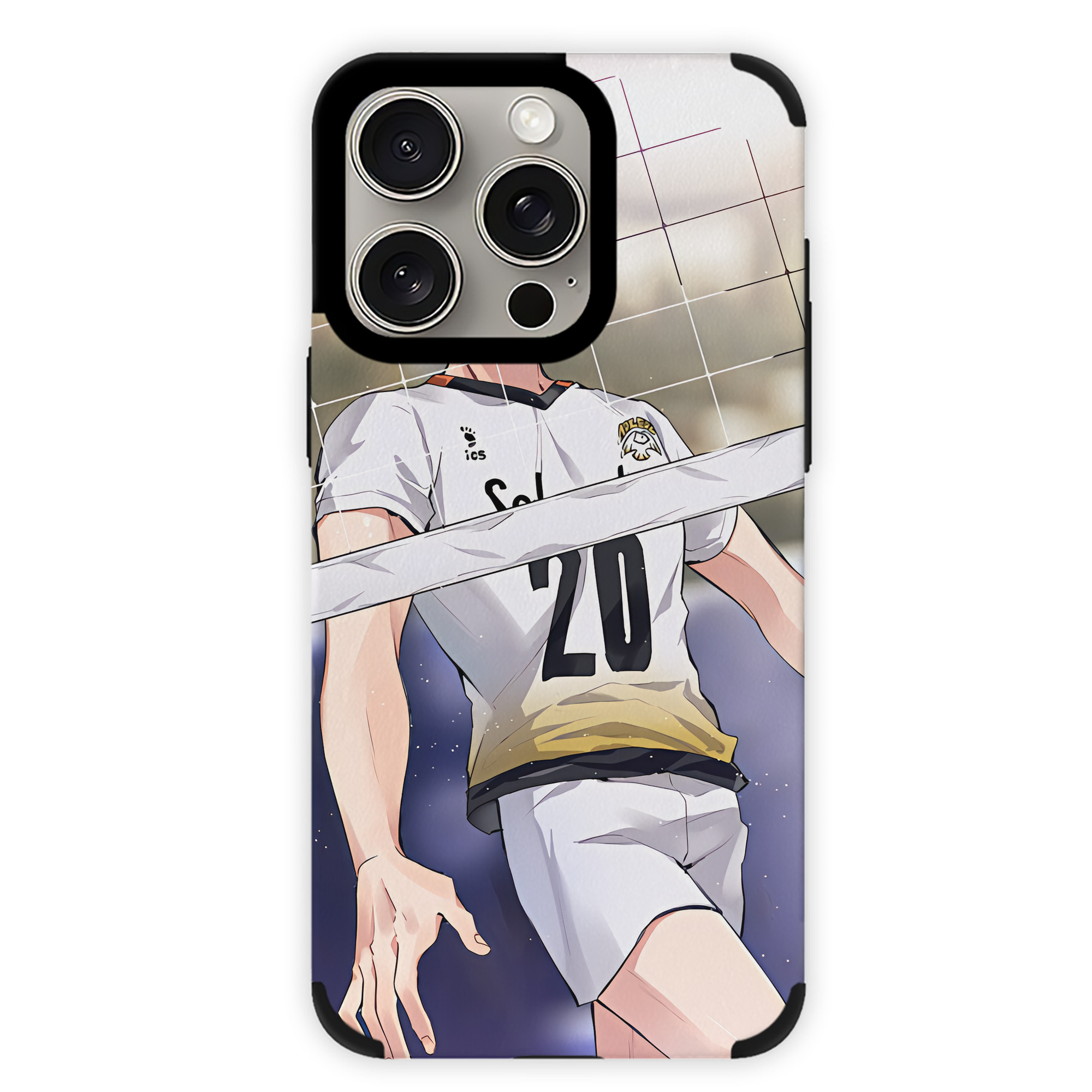 （画像用） ハイキュー!! Haikyu!! 【iPhone15ProMax対応】 PUレザー スマホケース 耐衝撃＆黄変防止