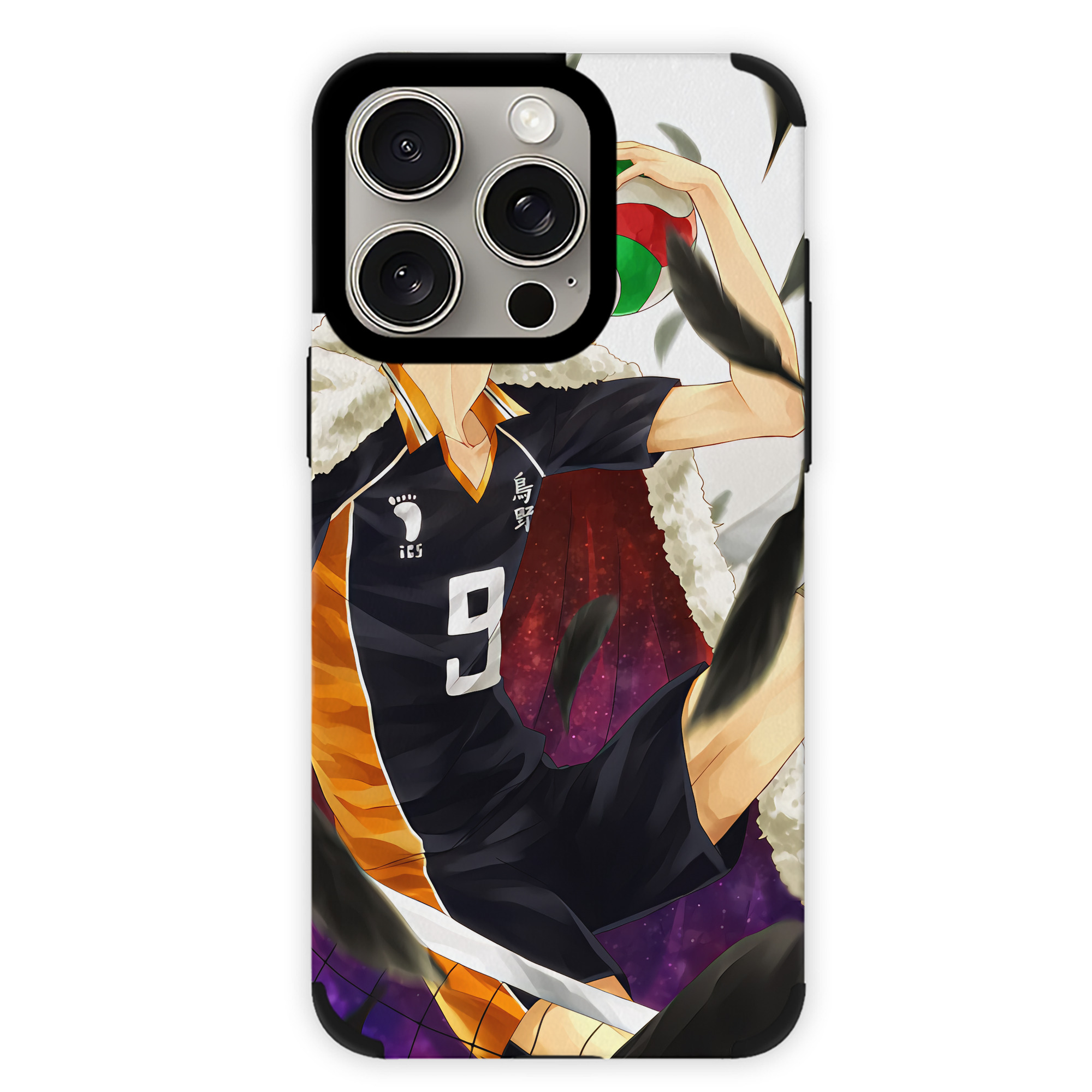 （画像用） ハイキュー!! Haikyu!! 【iPhone15ProMax対応】 PUレザー スマホケース 耐衝撃＆黄変防止