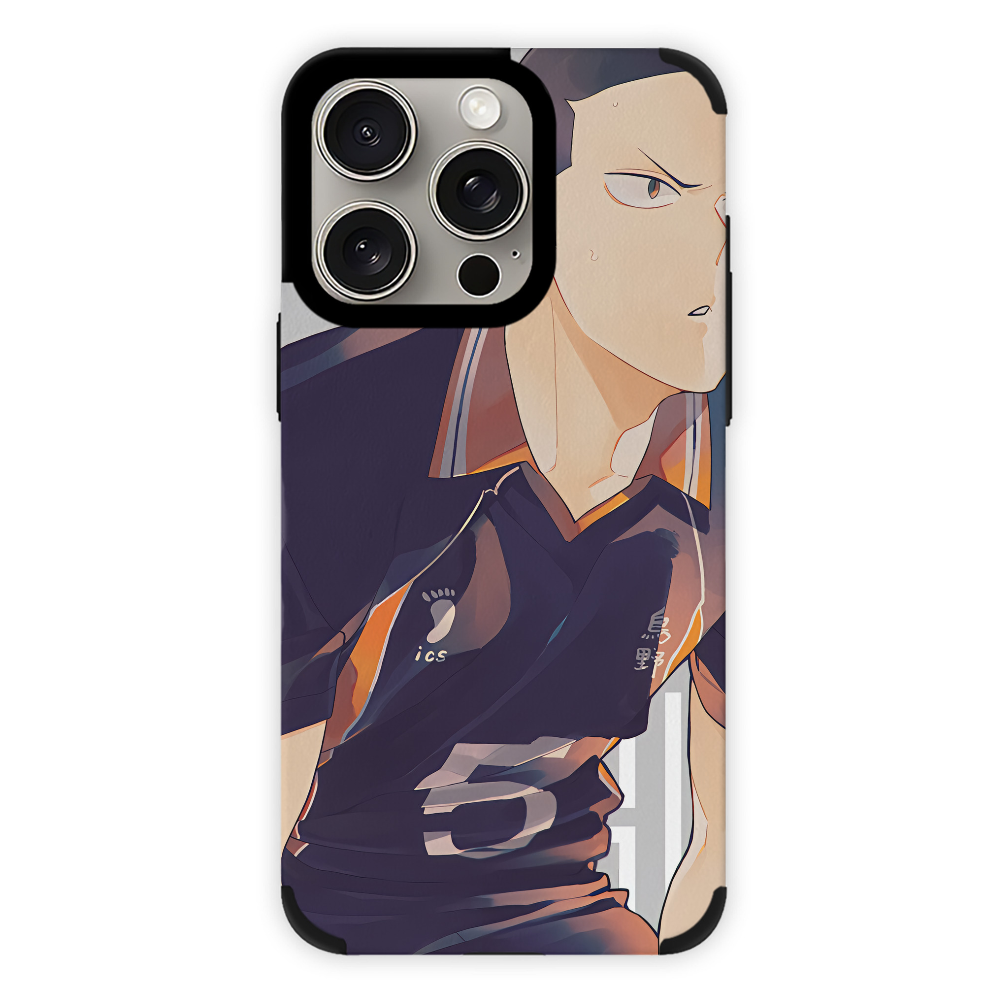 （画像用） ハイキュー!! Haikyu!! 【iPhone15ProMax対応】 PUレザー スマホケース 耐衝撃＆黄変防止