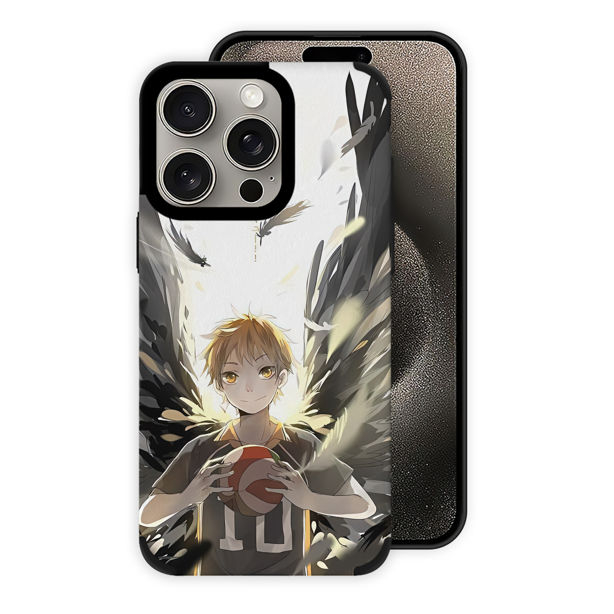 （画像用） ハイキュー!! Haikyu!! 【iPhone15ProMax対応】 PUレザー スマホケース 耐衝撃＆黄変防止